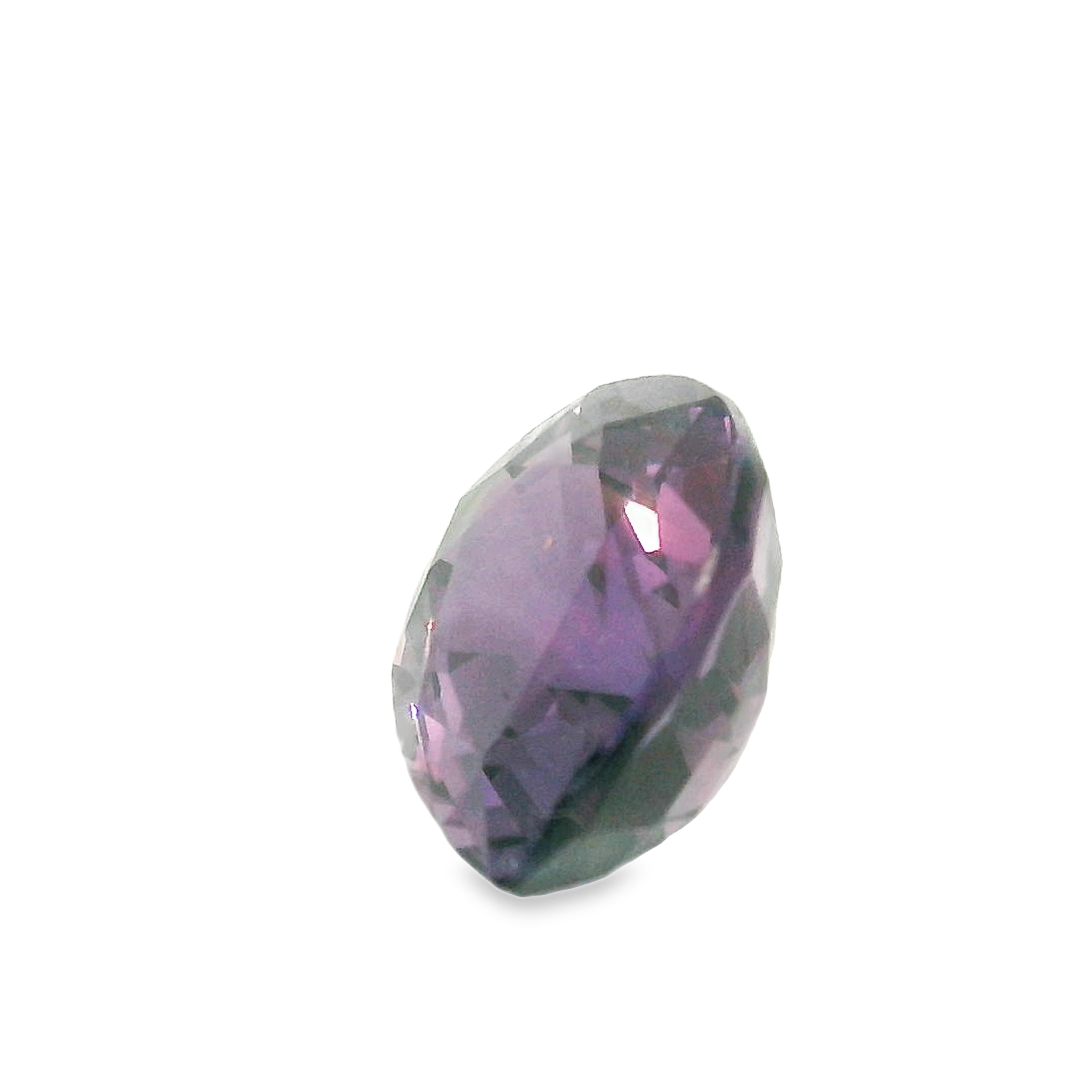1.80ct Purple pear shaped sapphire