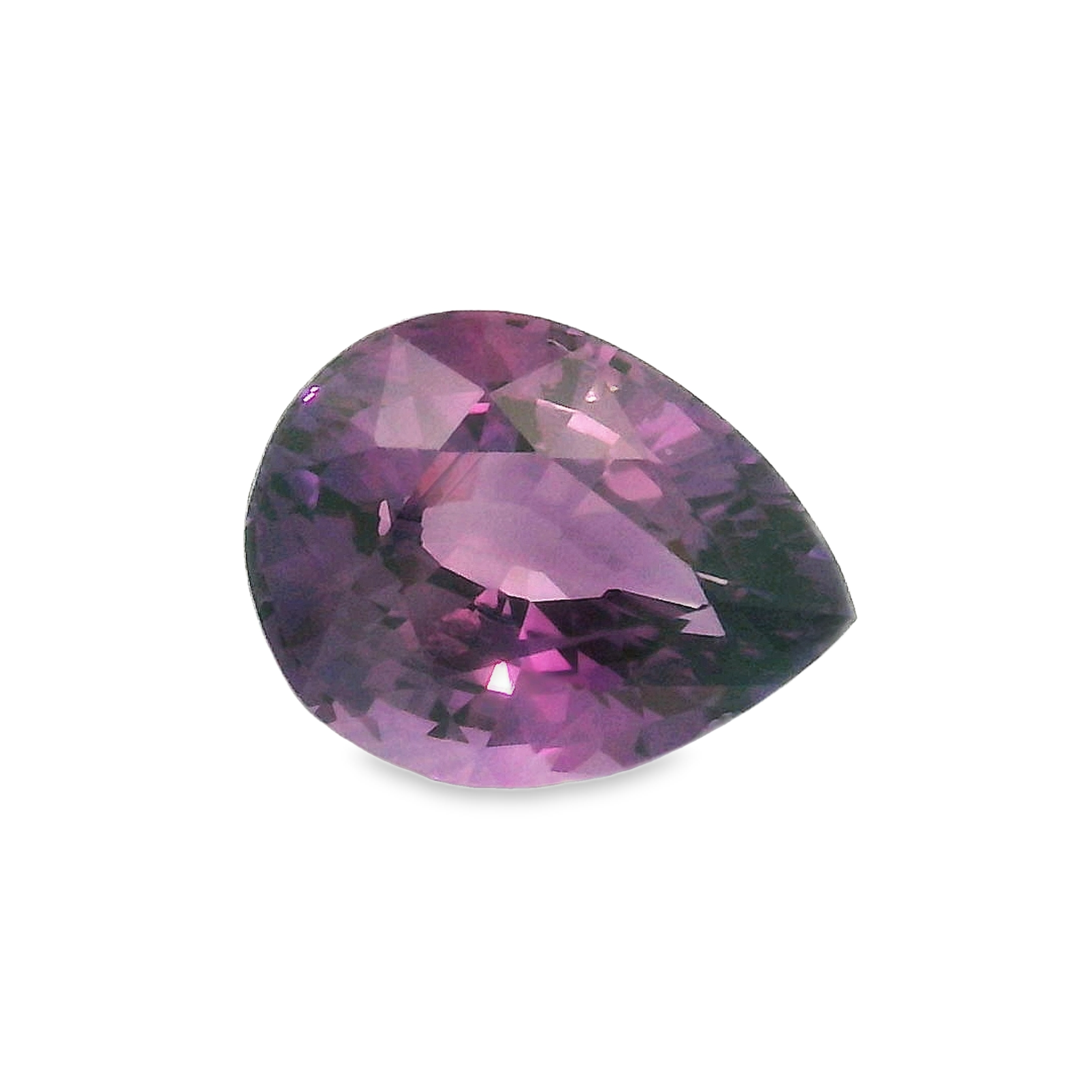 2.03ct Pear purple sapphire