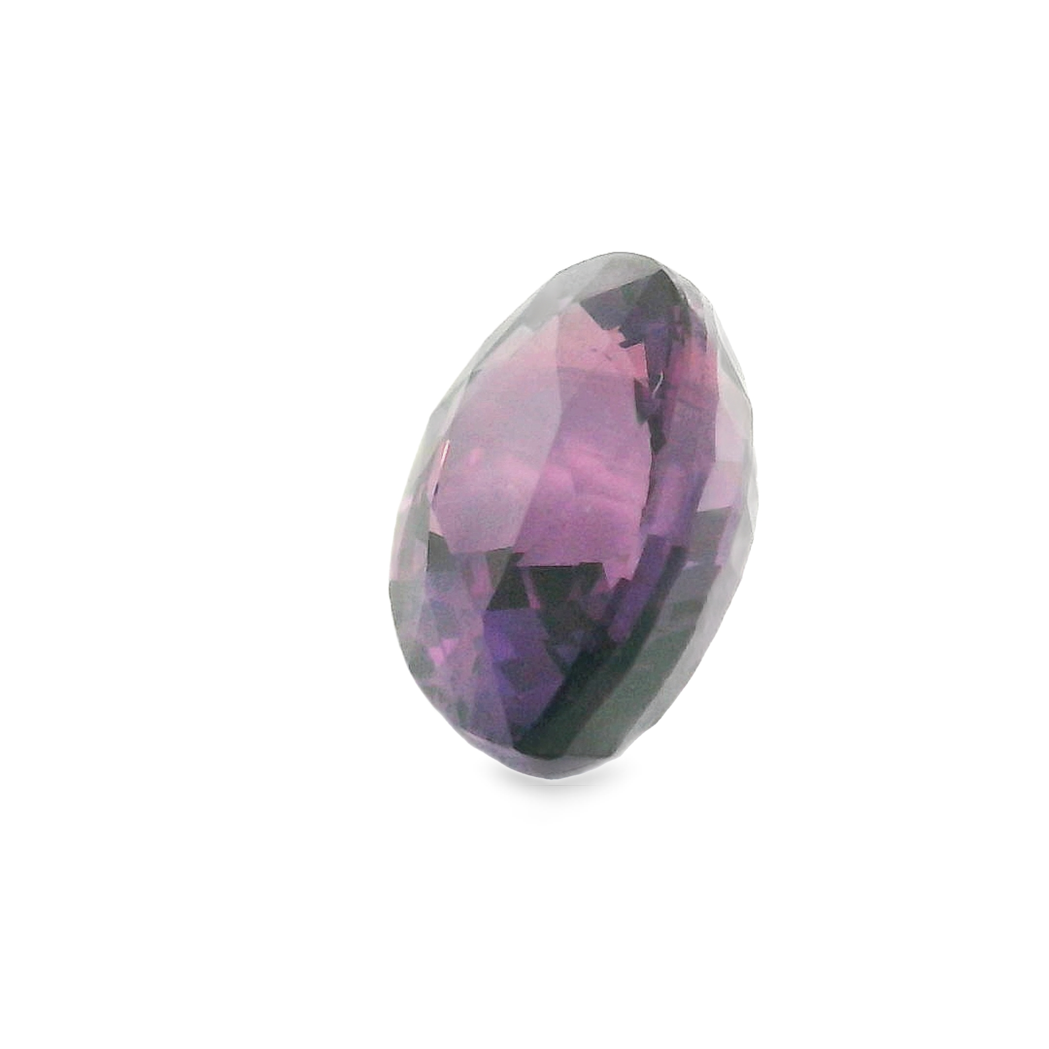 2.03ct Pear purple sapphire