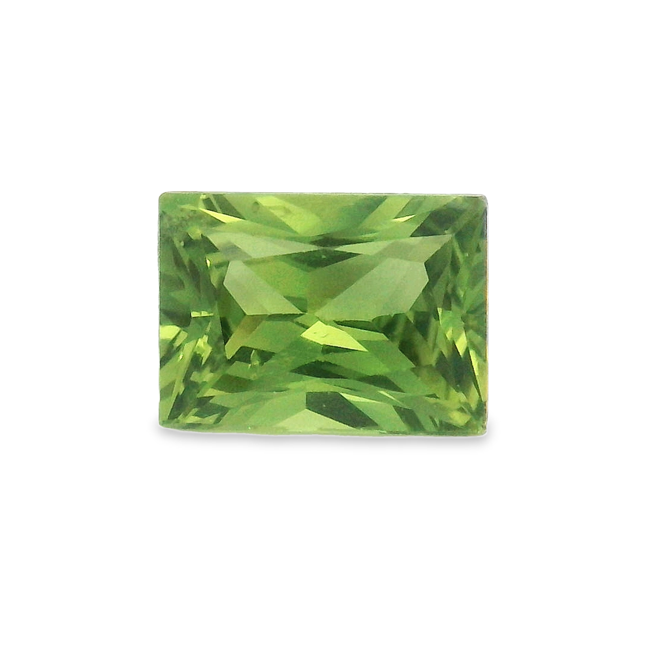 1.73ct Green Baguette Cut Australian Sapphire