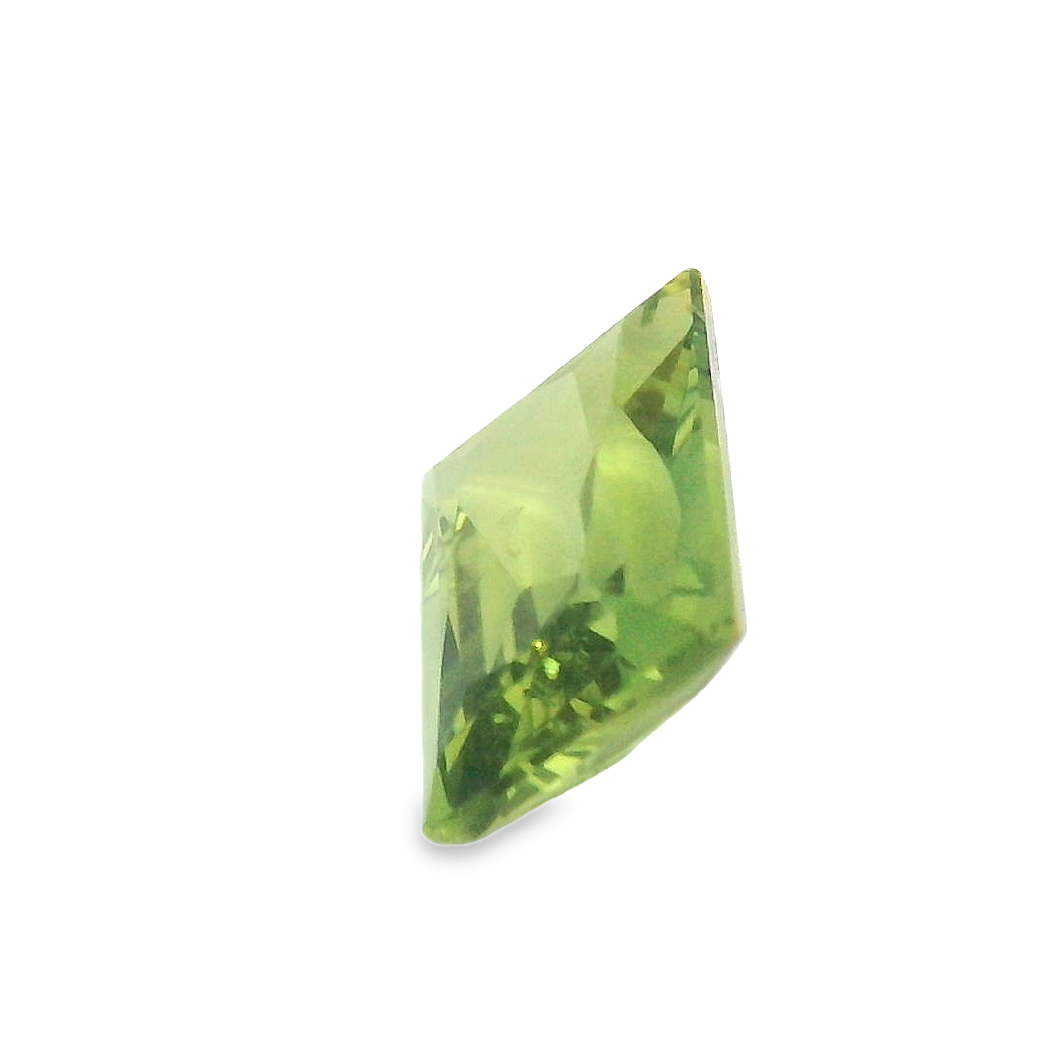 1.73ct Green Baguette Cut Australian Sapphire