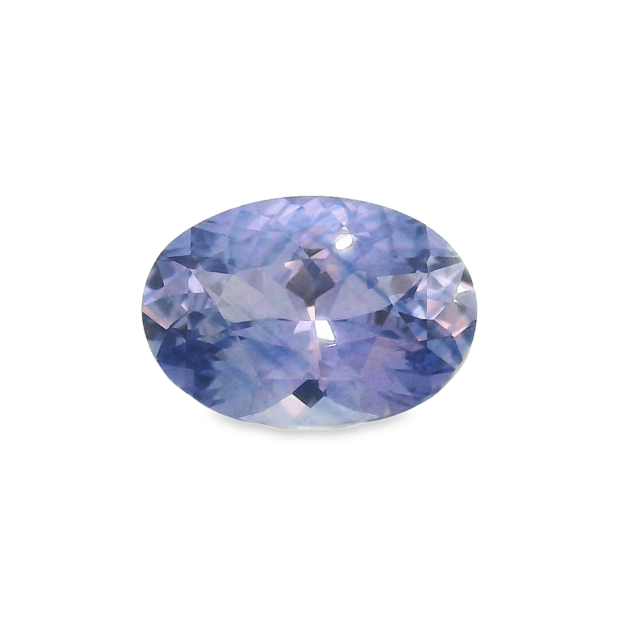 0.74ct Oval Purple Sapphire