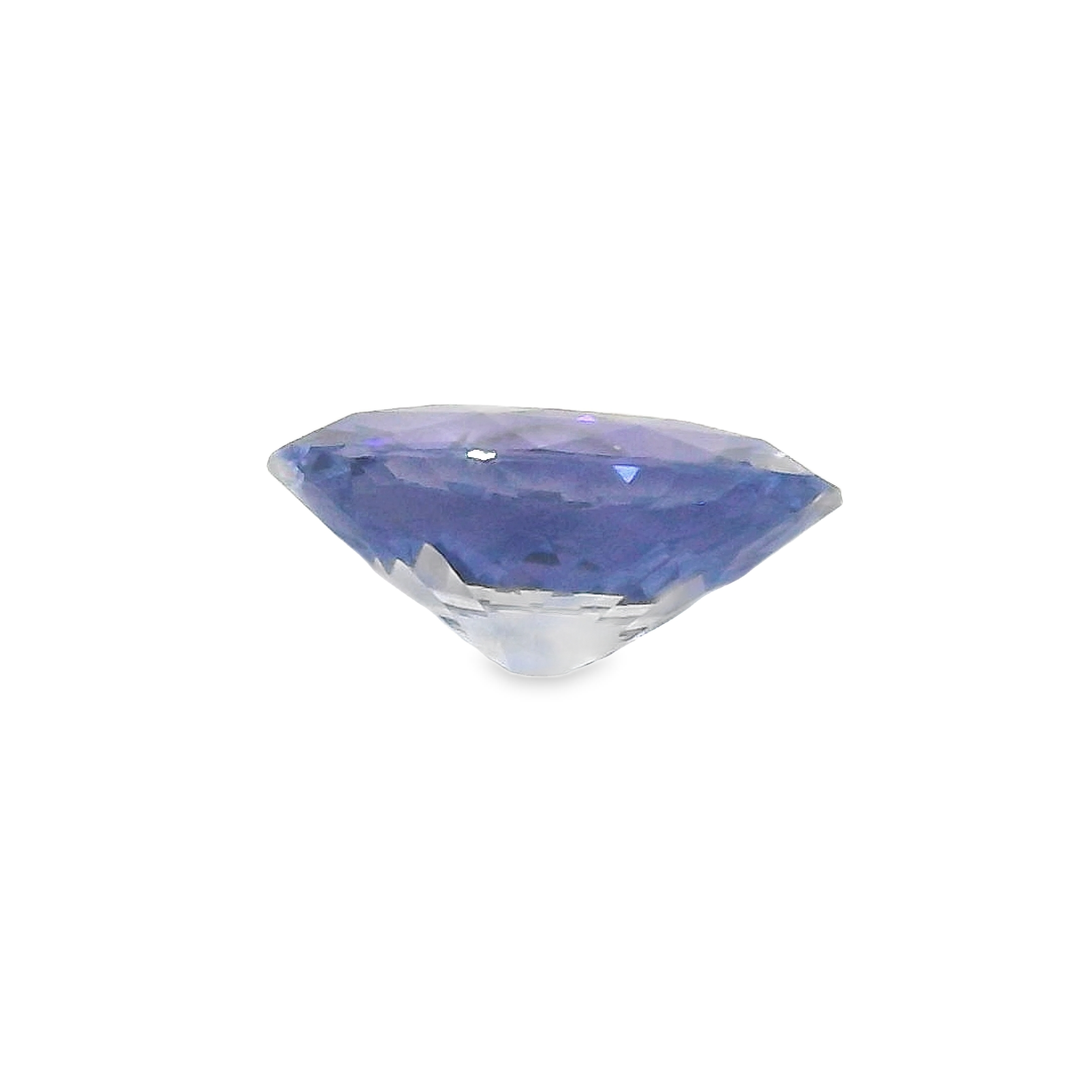 0.74ct Oval Purple Sapphire