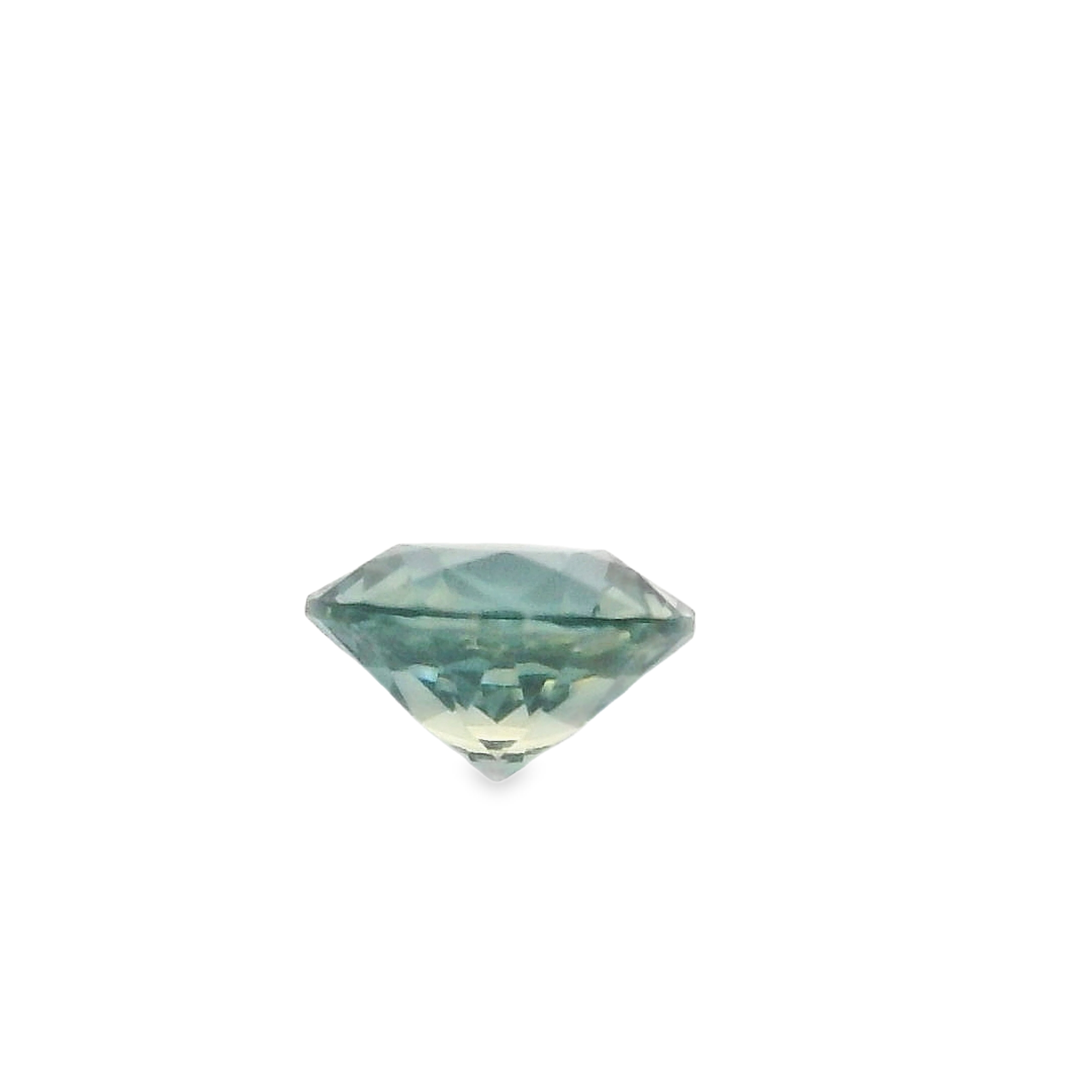 0.65ct Round Brilliant Parti Blue/Yellow Sapphire