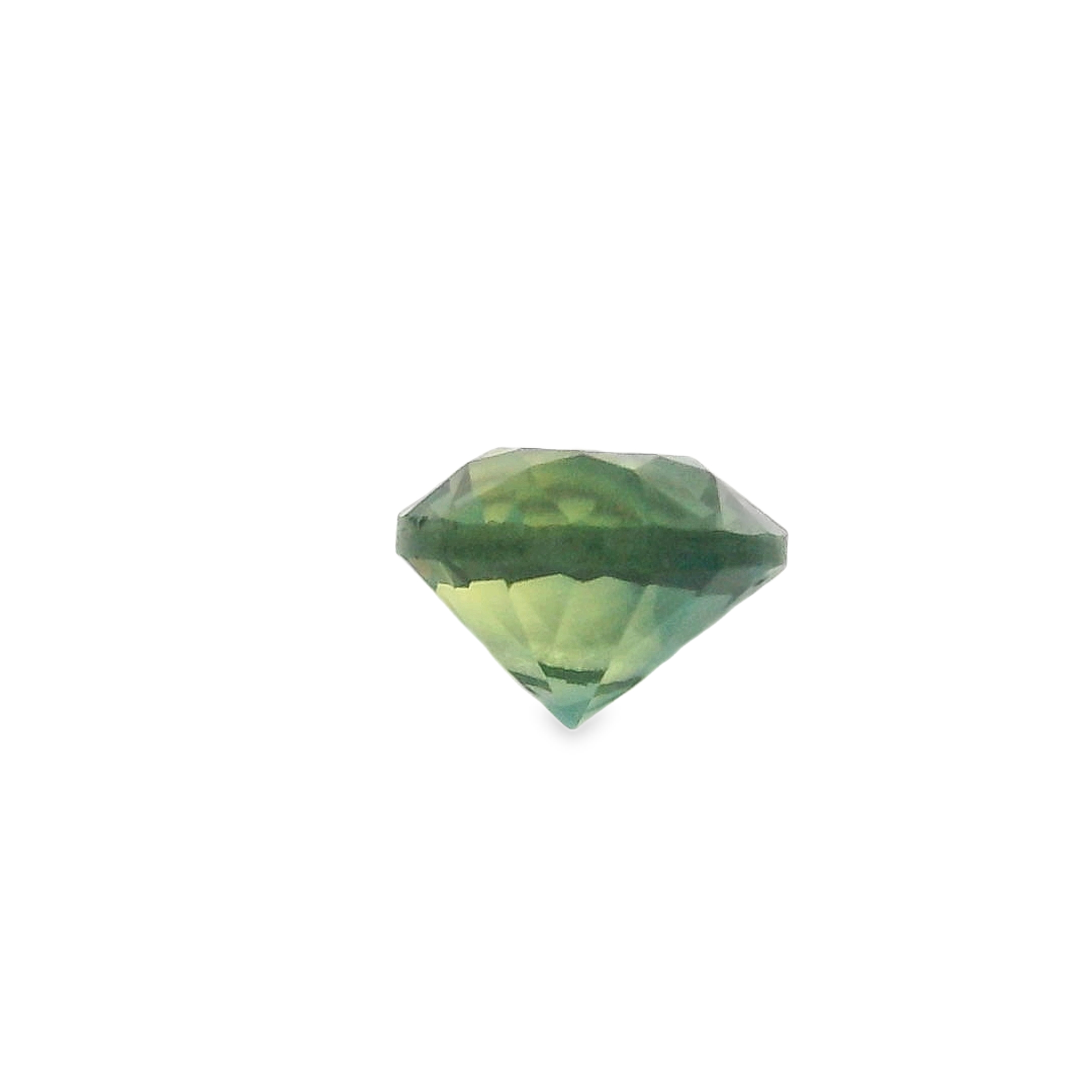 0.80ct Round Brilliant Parti Sapphire