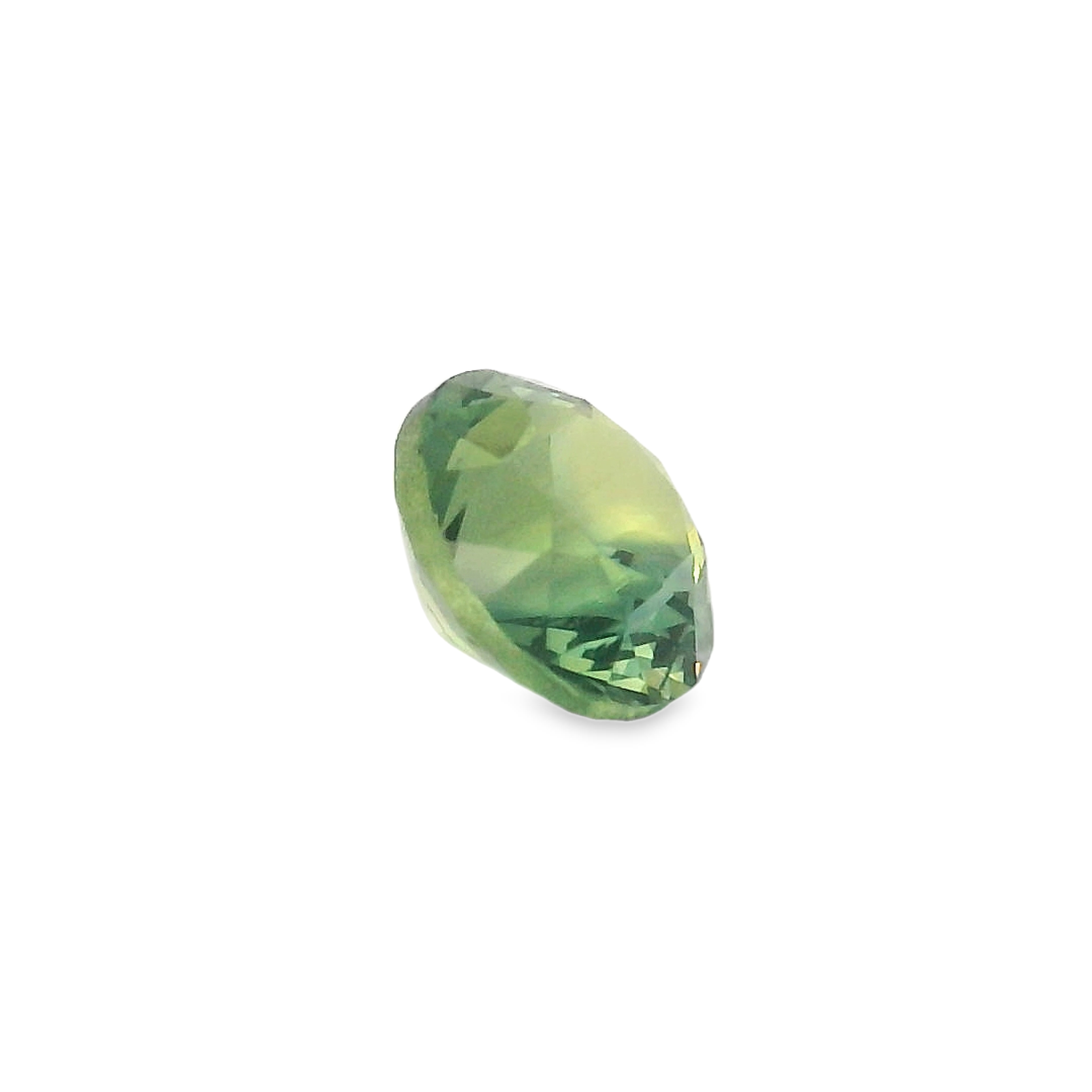 0.80ct Round Brilliant Parti Sapphire