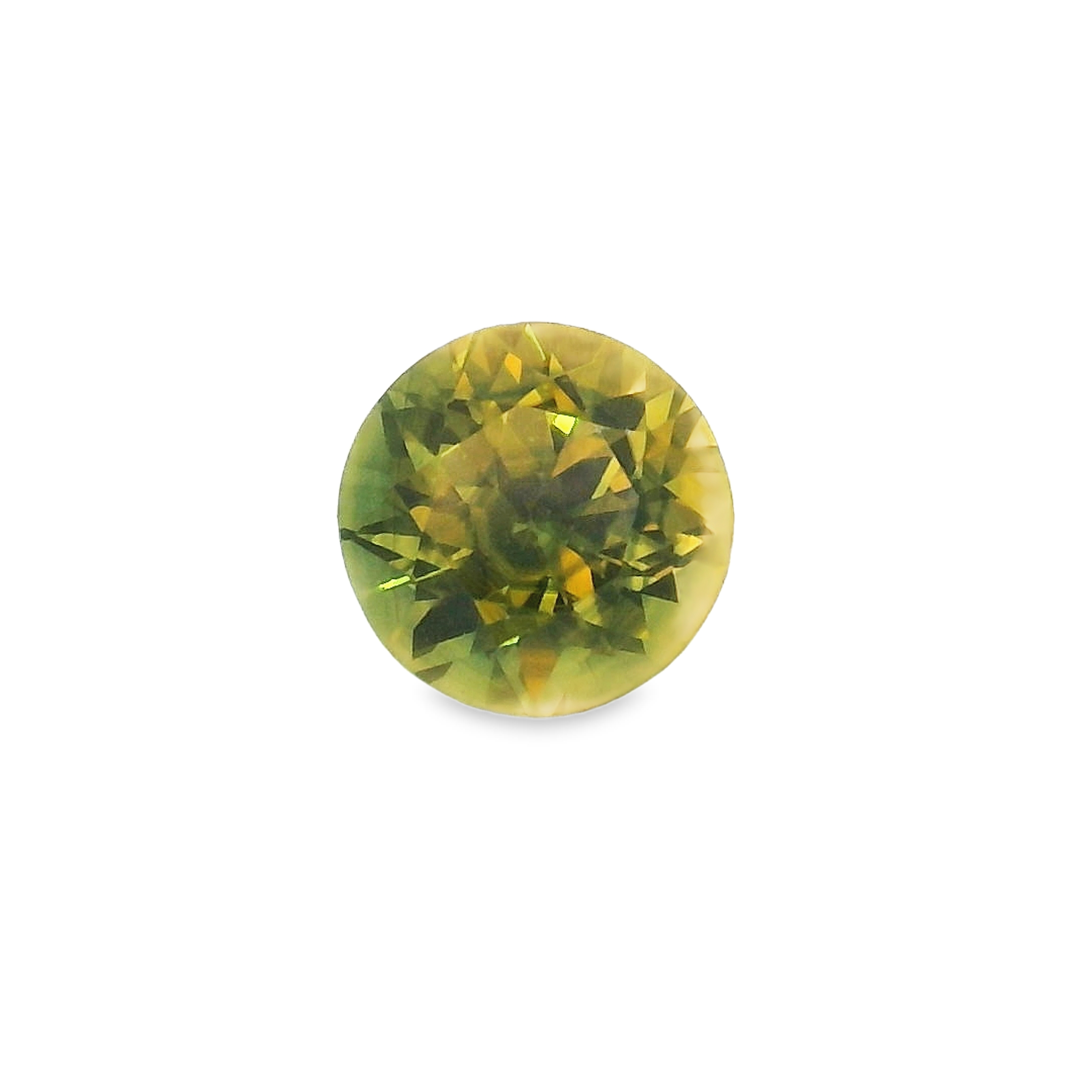 0.76ct Round Brilliant Parti Sapphire