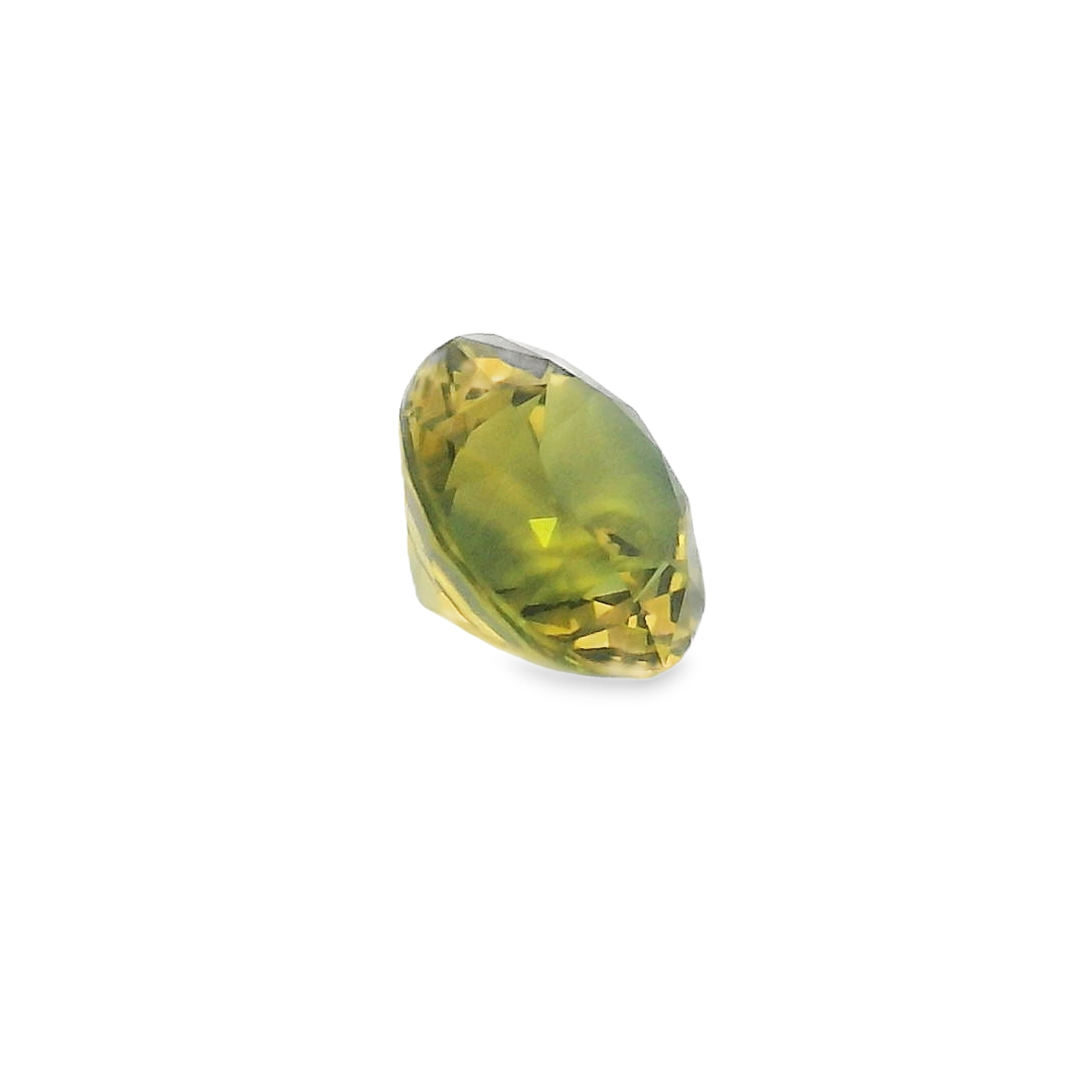 0.76ct Round Brilliant Parti Sapphire