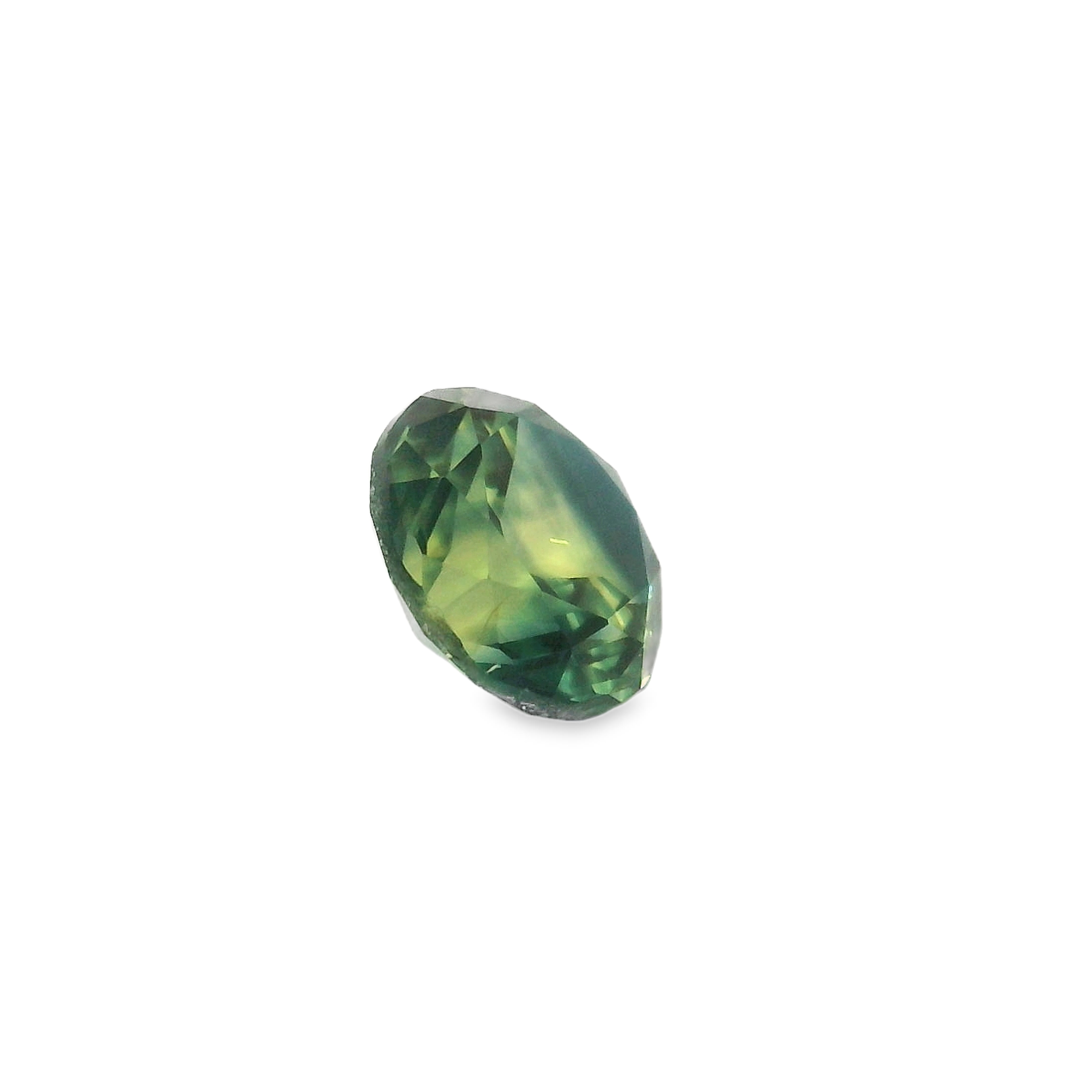 1.57ct Round Brilliant parti unheated QLD sapphire