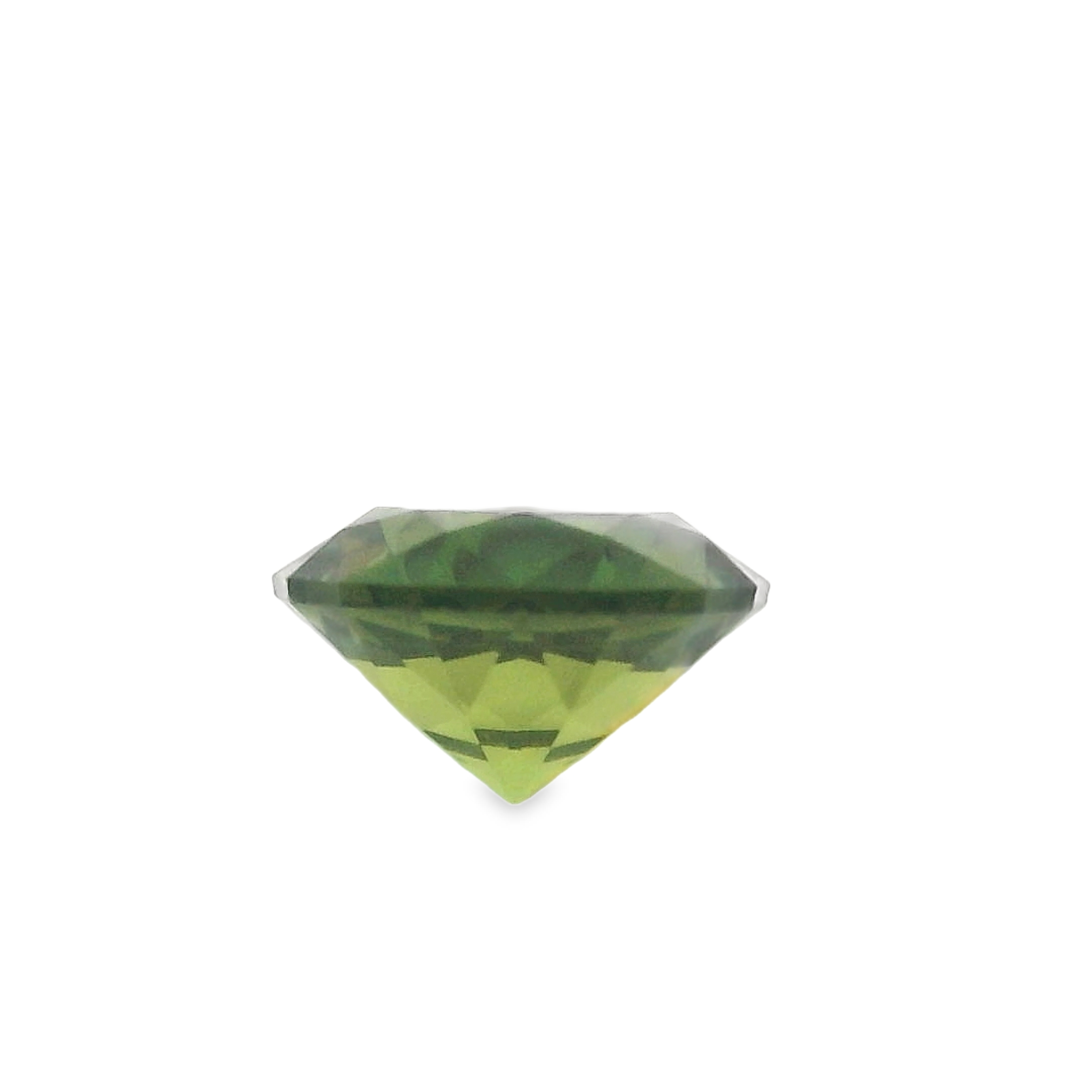 1.31ct Round Green Australian Sapphire