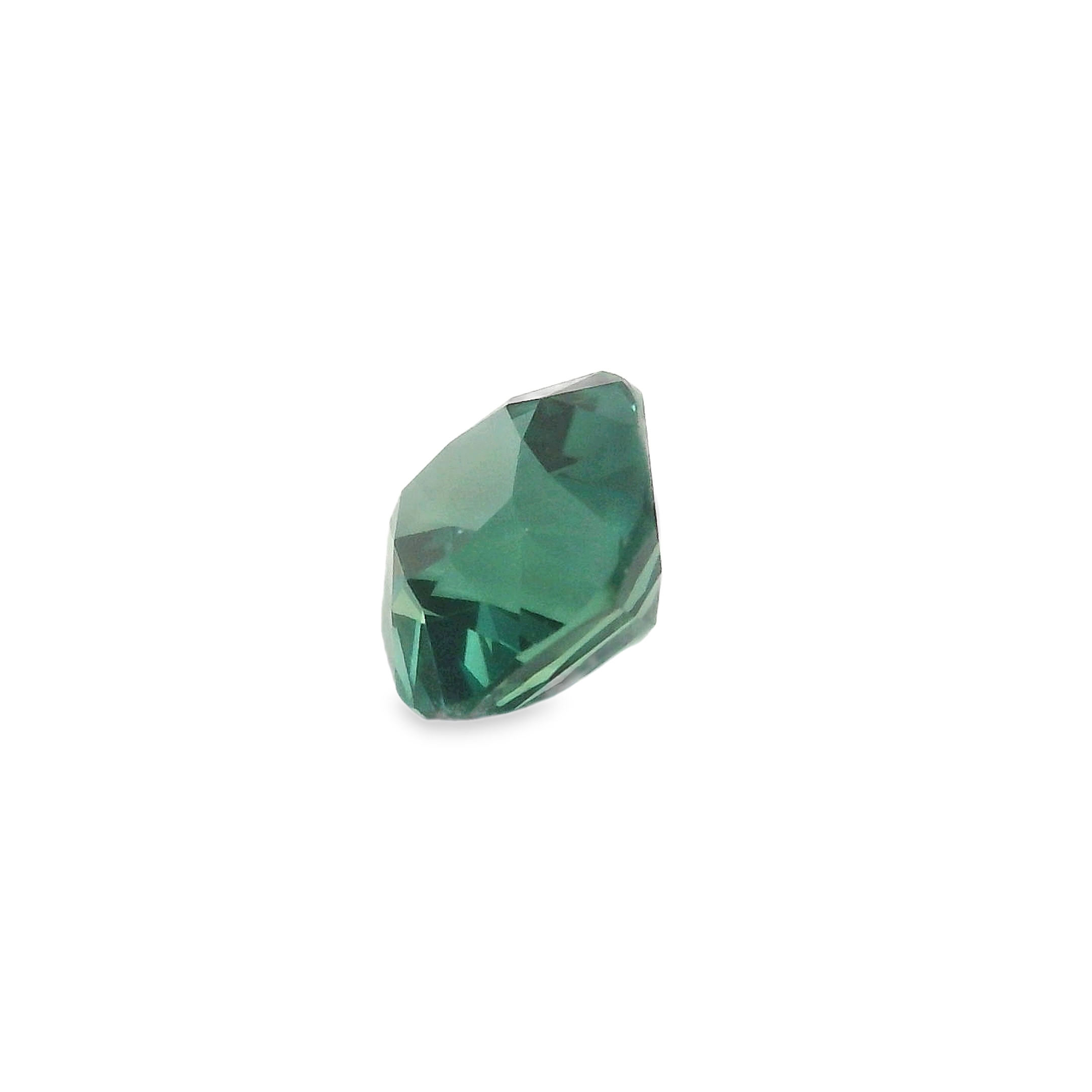 1.31ct Cushion Cut Parti Blue/Green sapphire
