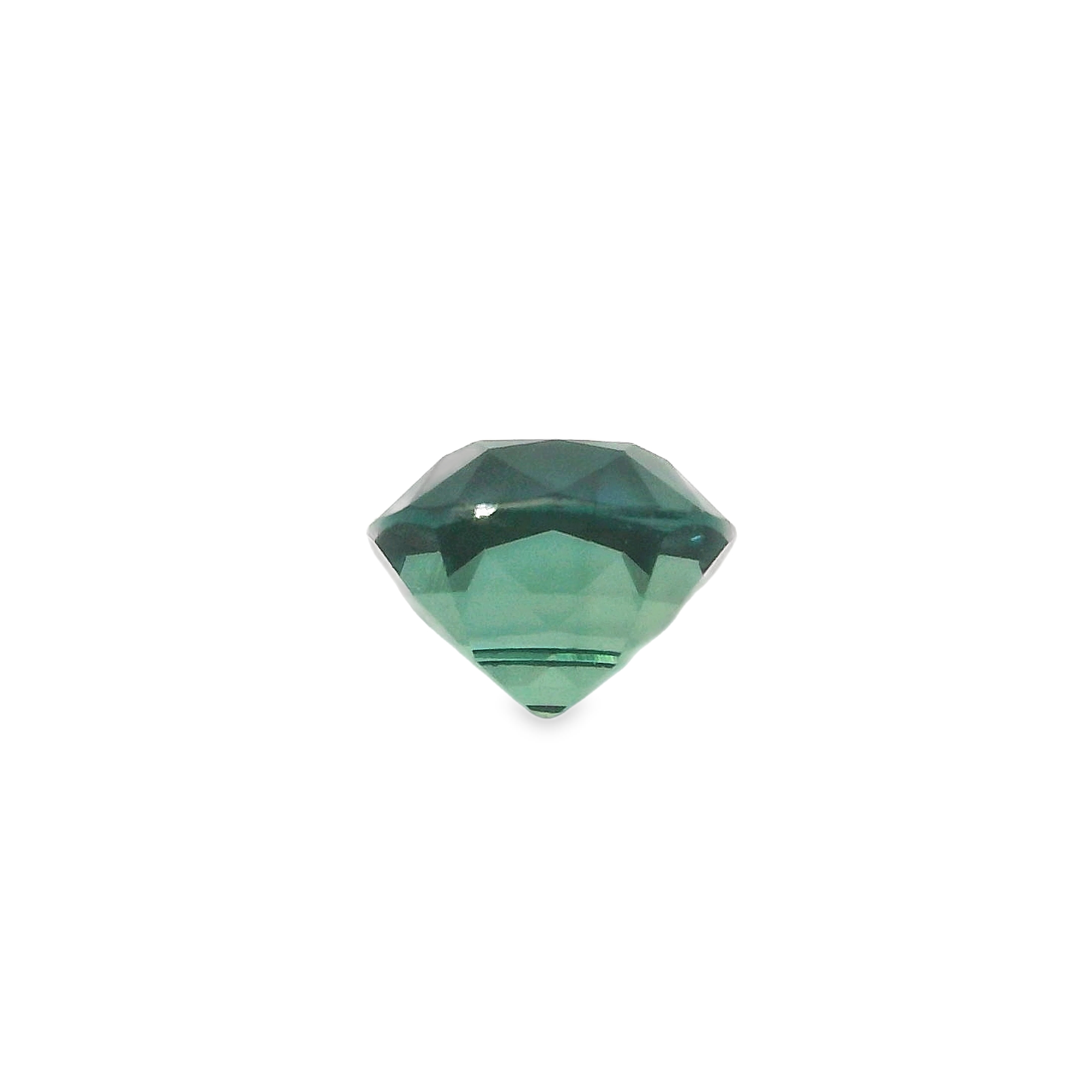 1.31ct Cushion Cut Parti Blue/Green sapphire