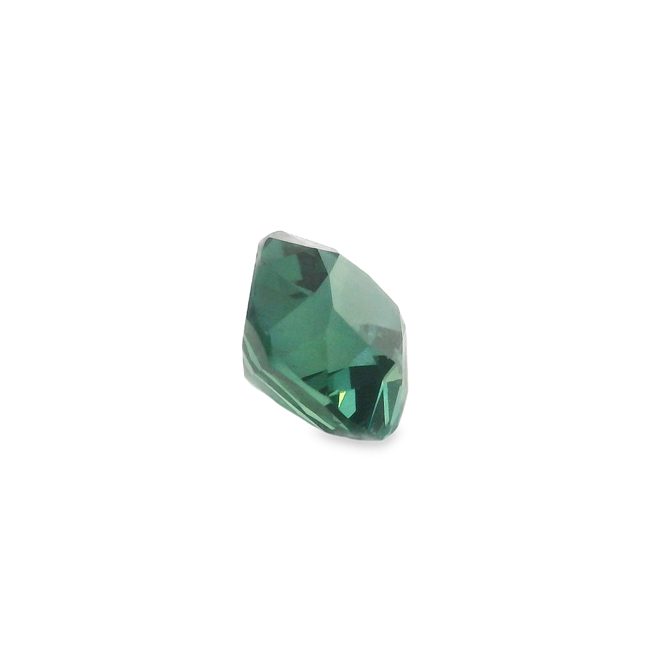 1.31ct Cushion Cut Parti Blue/Green sapphire