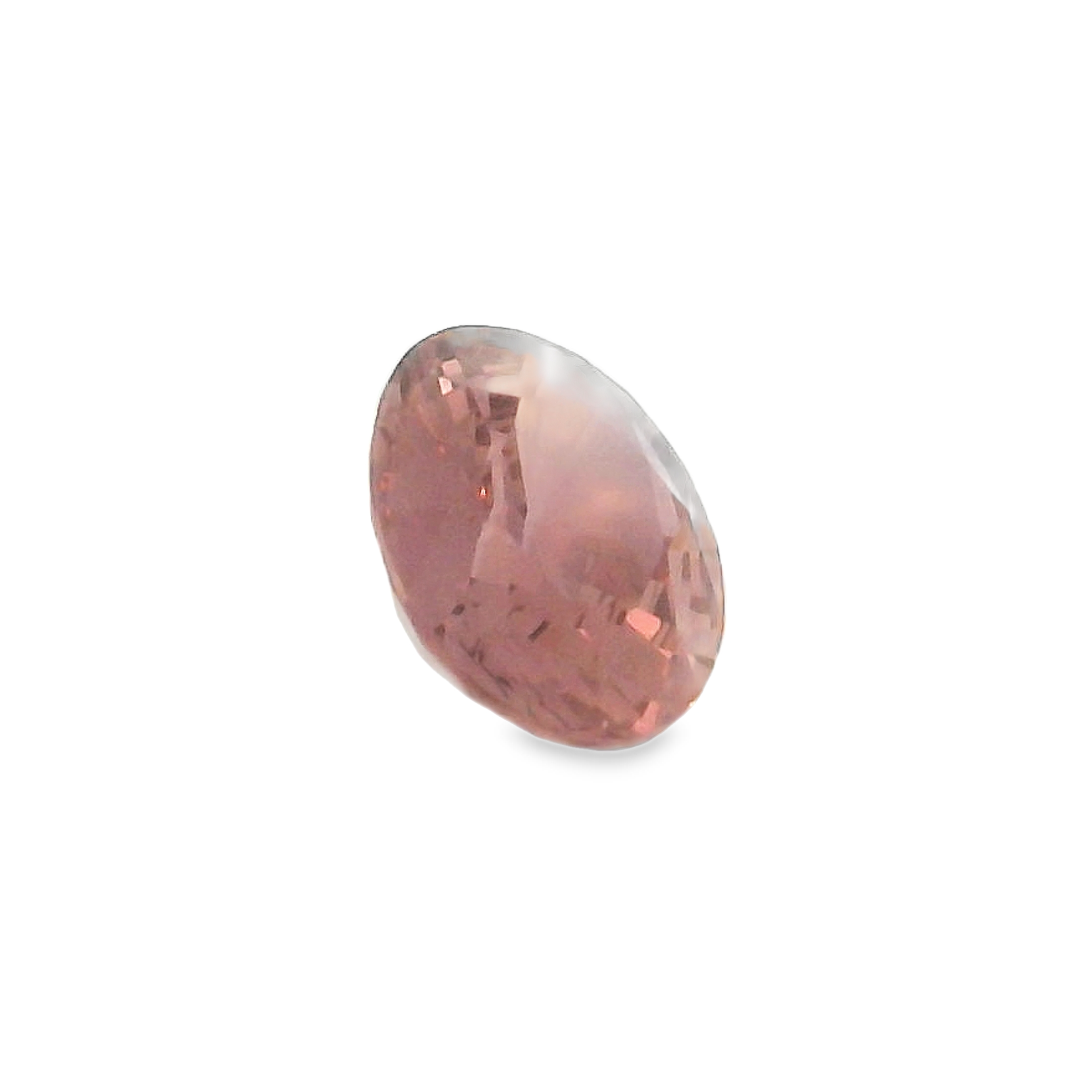 1.46ct Pink Oval Cut Sapphire