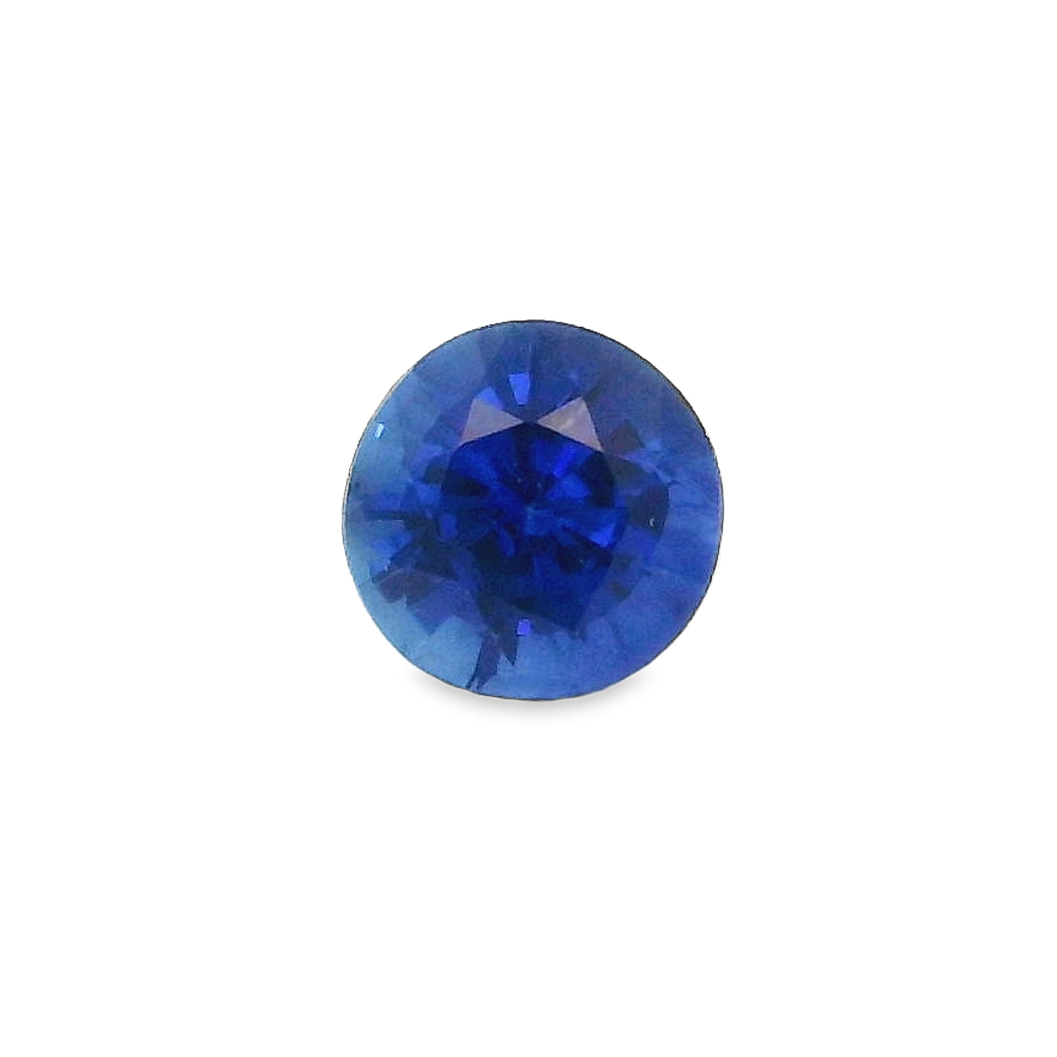 0.37ct Blue Round Brilliant cut Sapphire