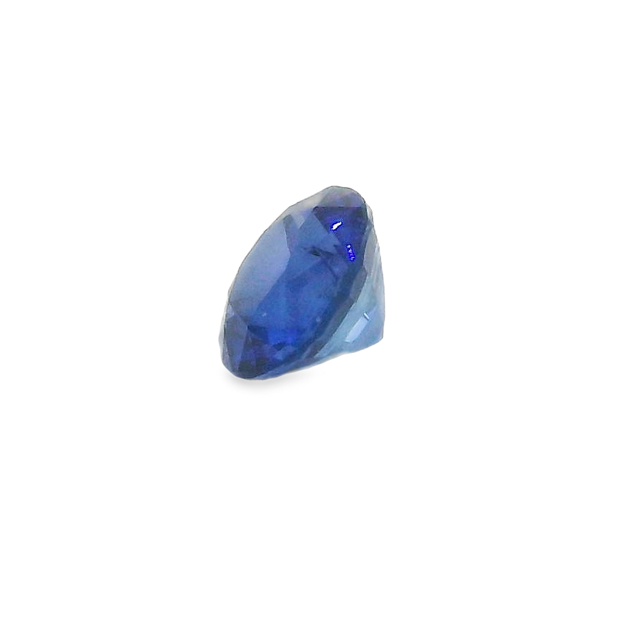 0.37ct Blue Round Brilliant cut Sapphire