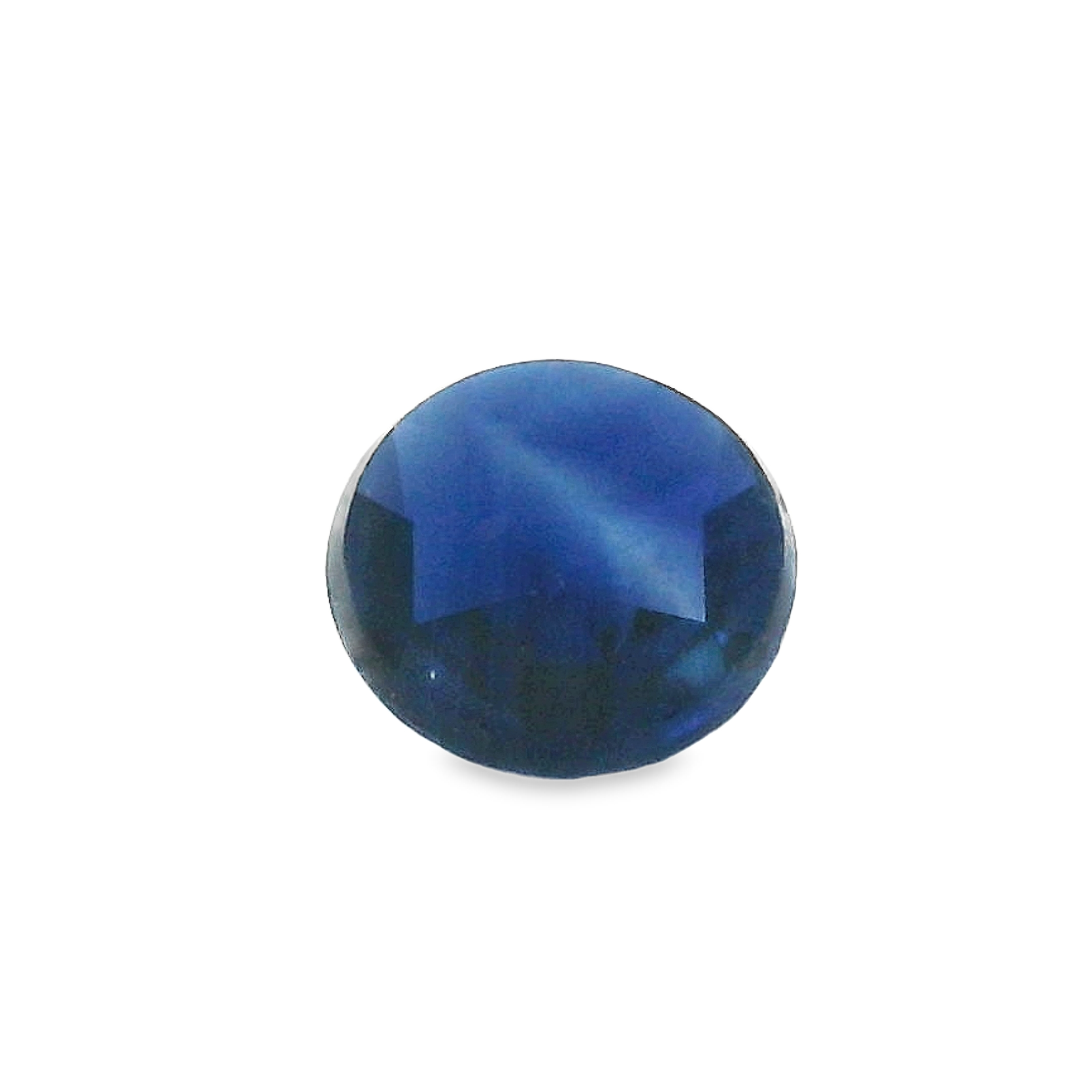 0.50ct Blue Round Brilliant cut Sapphire