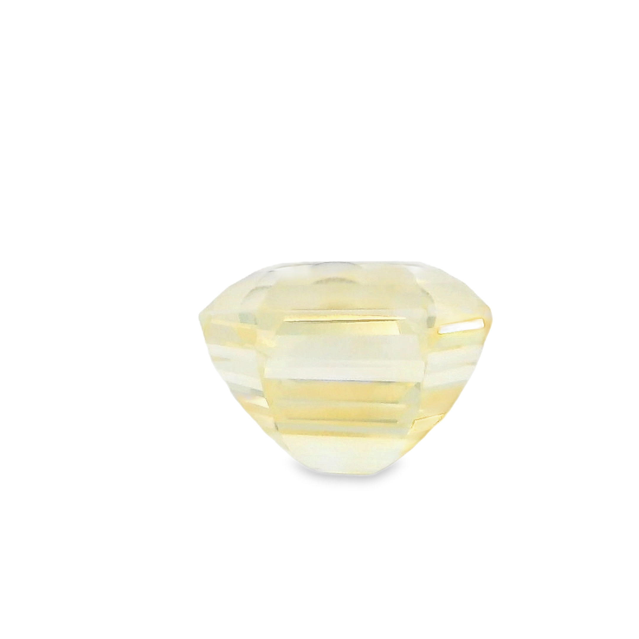 2.48ct Yellow Emerald Cut Sapphire