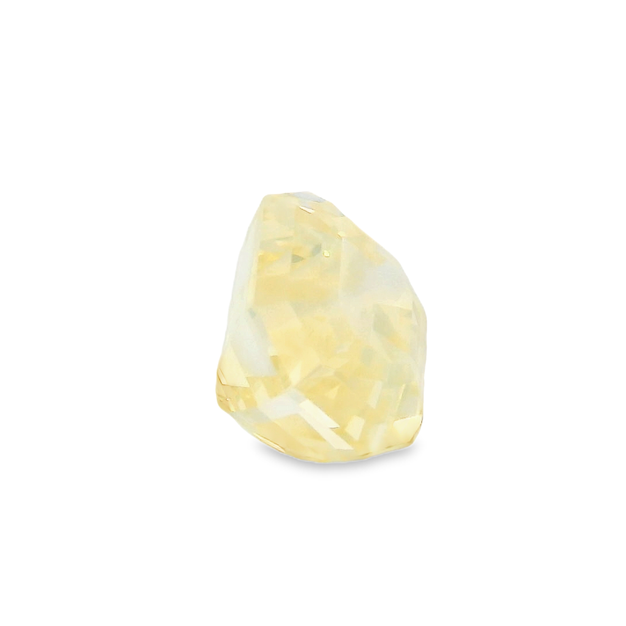 2.48ct Yellow Emerald Cut Sapphire