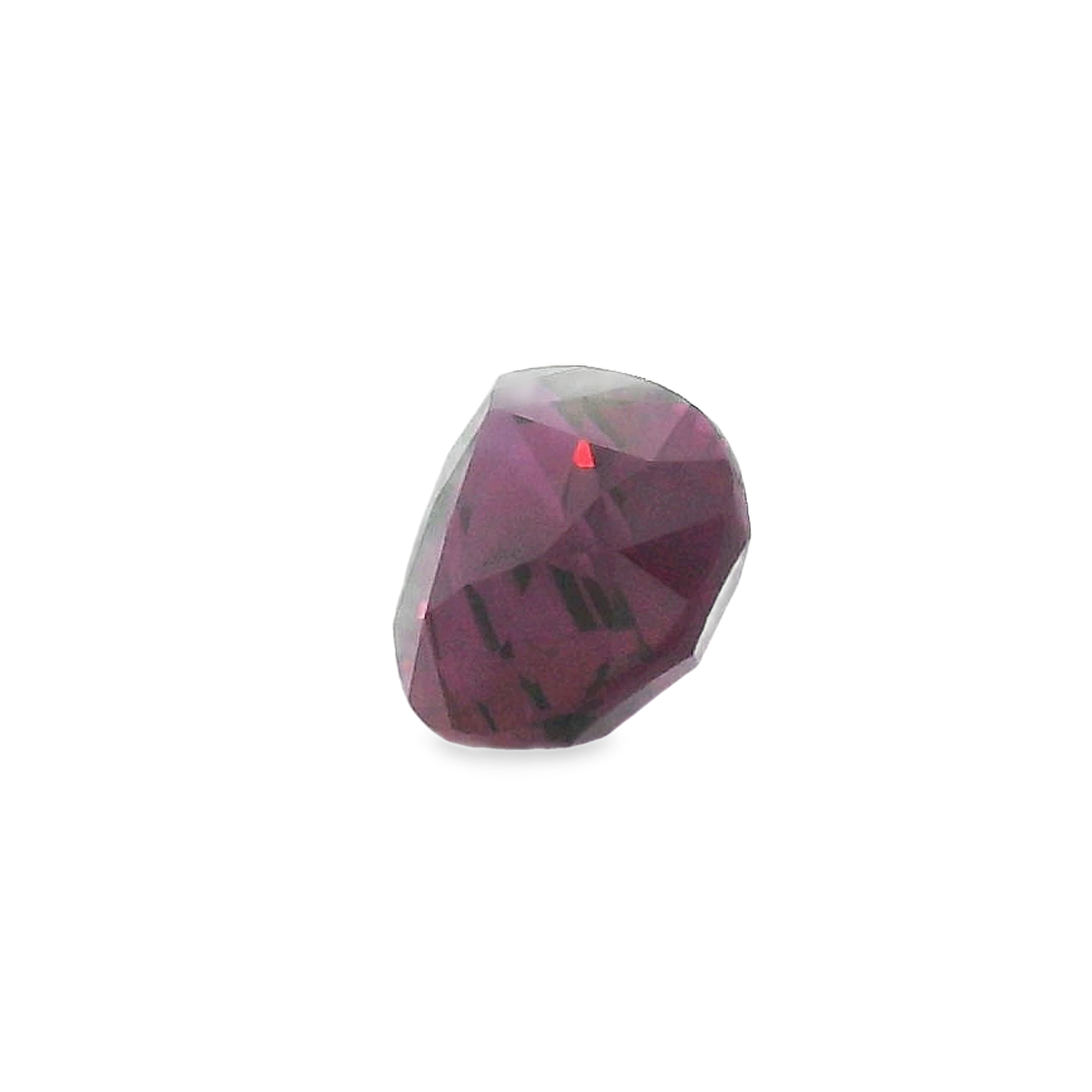1.58ct Red Pear cut Sapphire