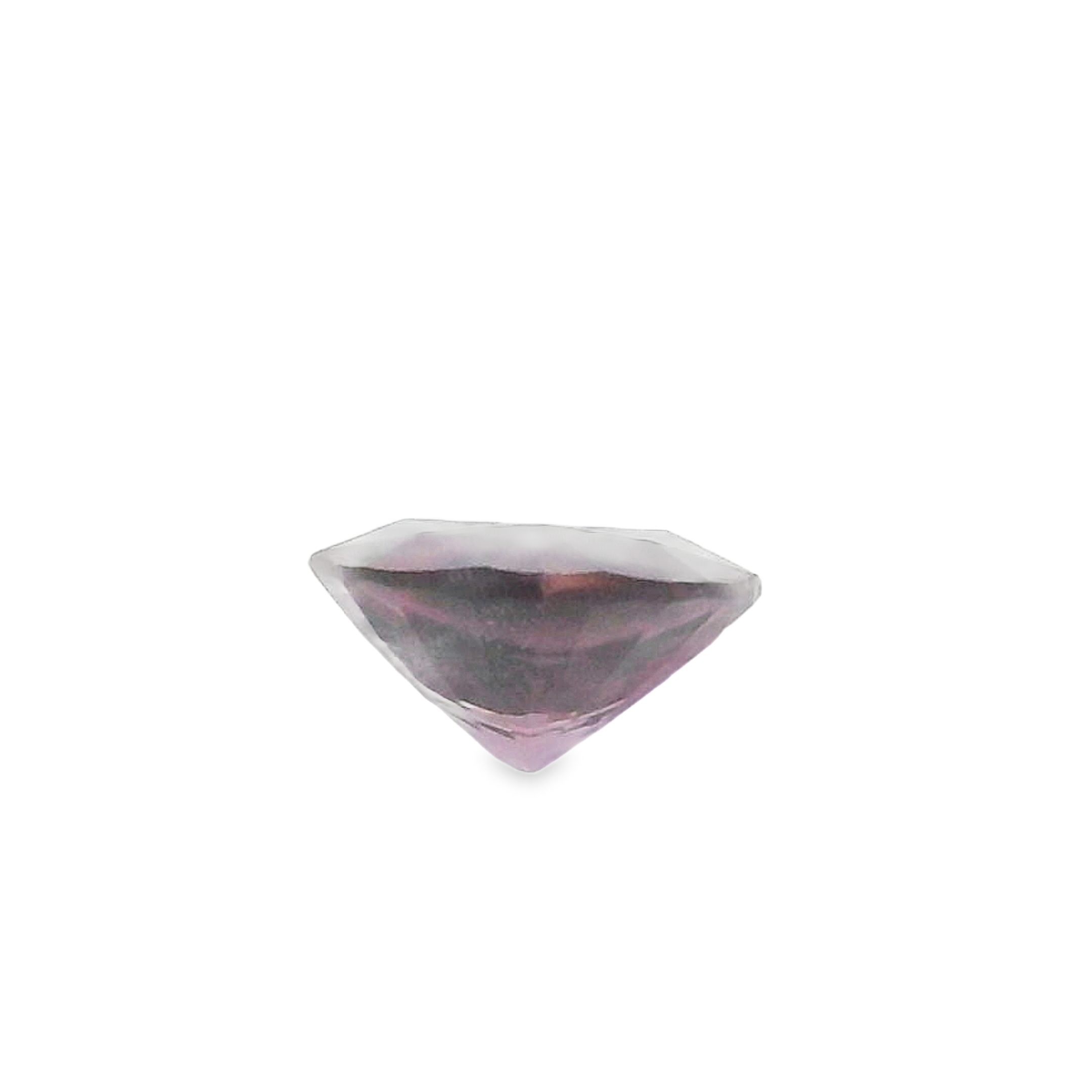 1ct Pink Trilliant cut Sapphire