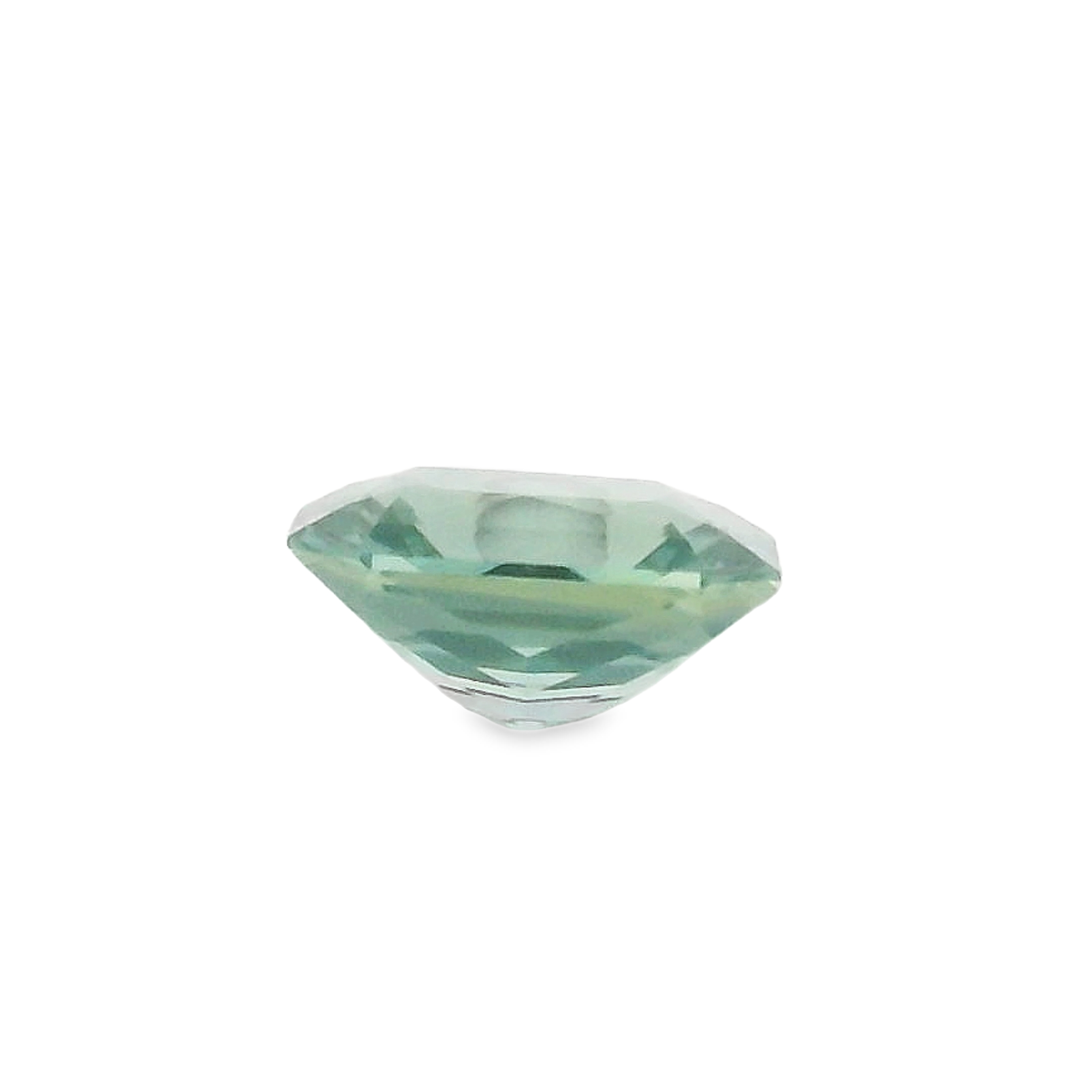 0.87ct Teal Radiant cut Sapphire