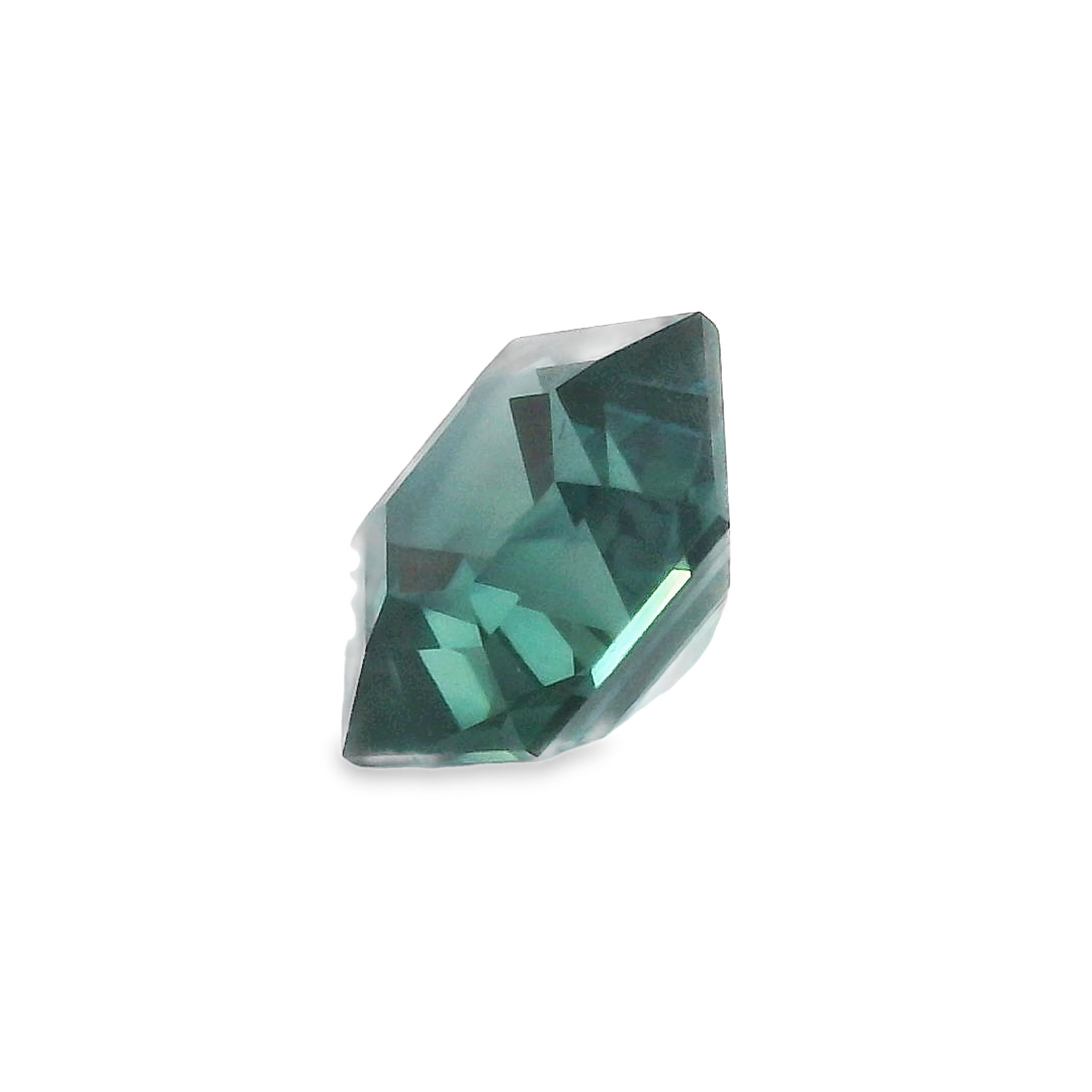 2.35ct Blue hexagonal-cut sapphire