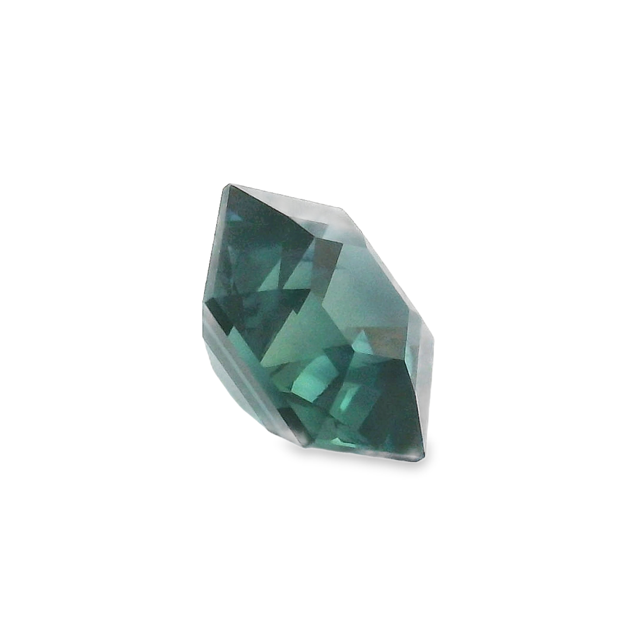 2.35ct Blue hexagonal-cut sapphire