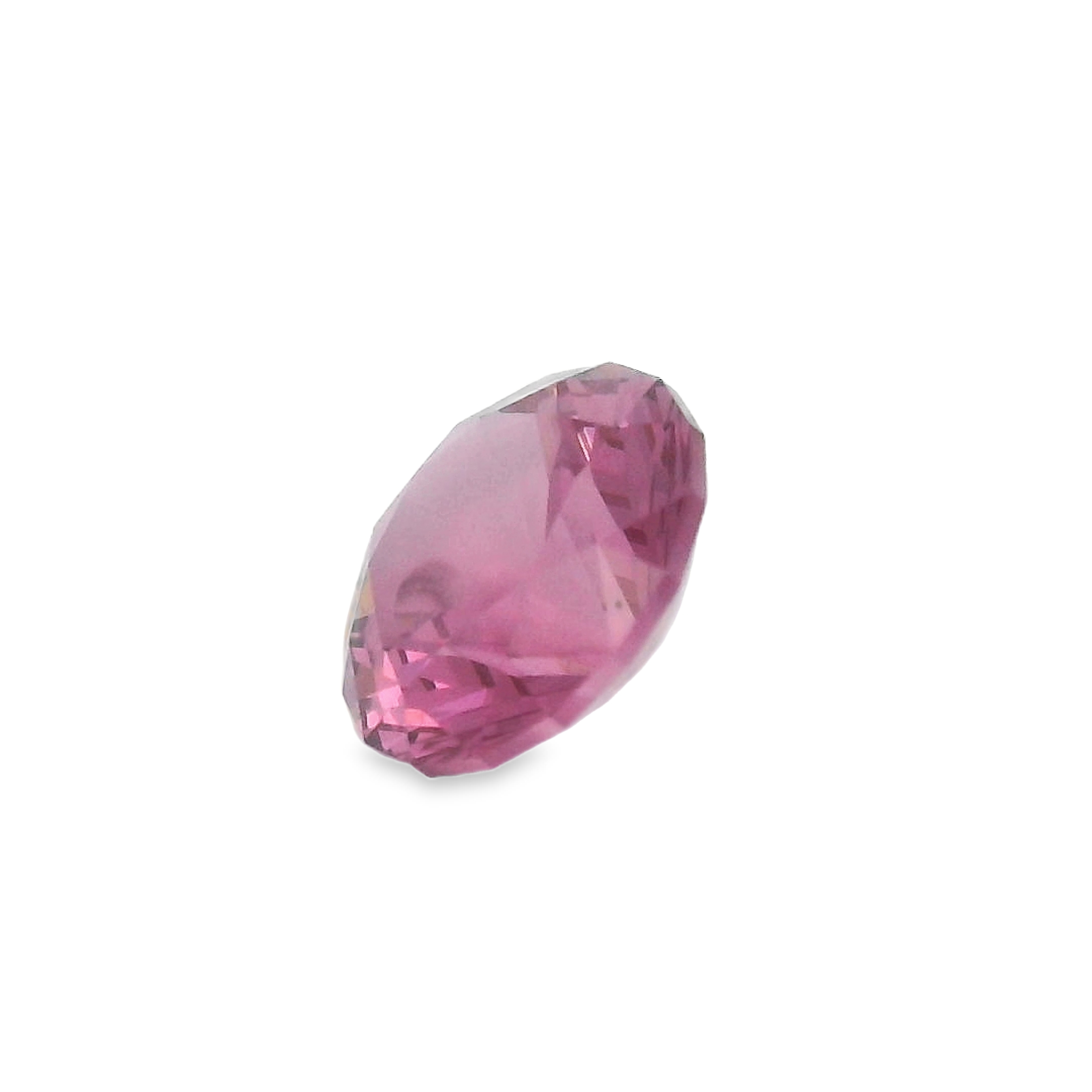 1.73ct Pink Round Brilliant cut Garnet