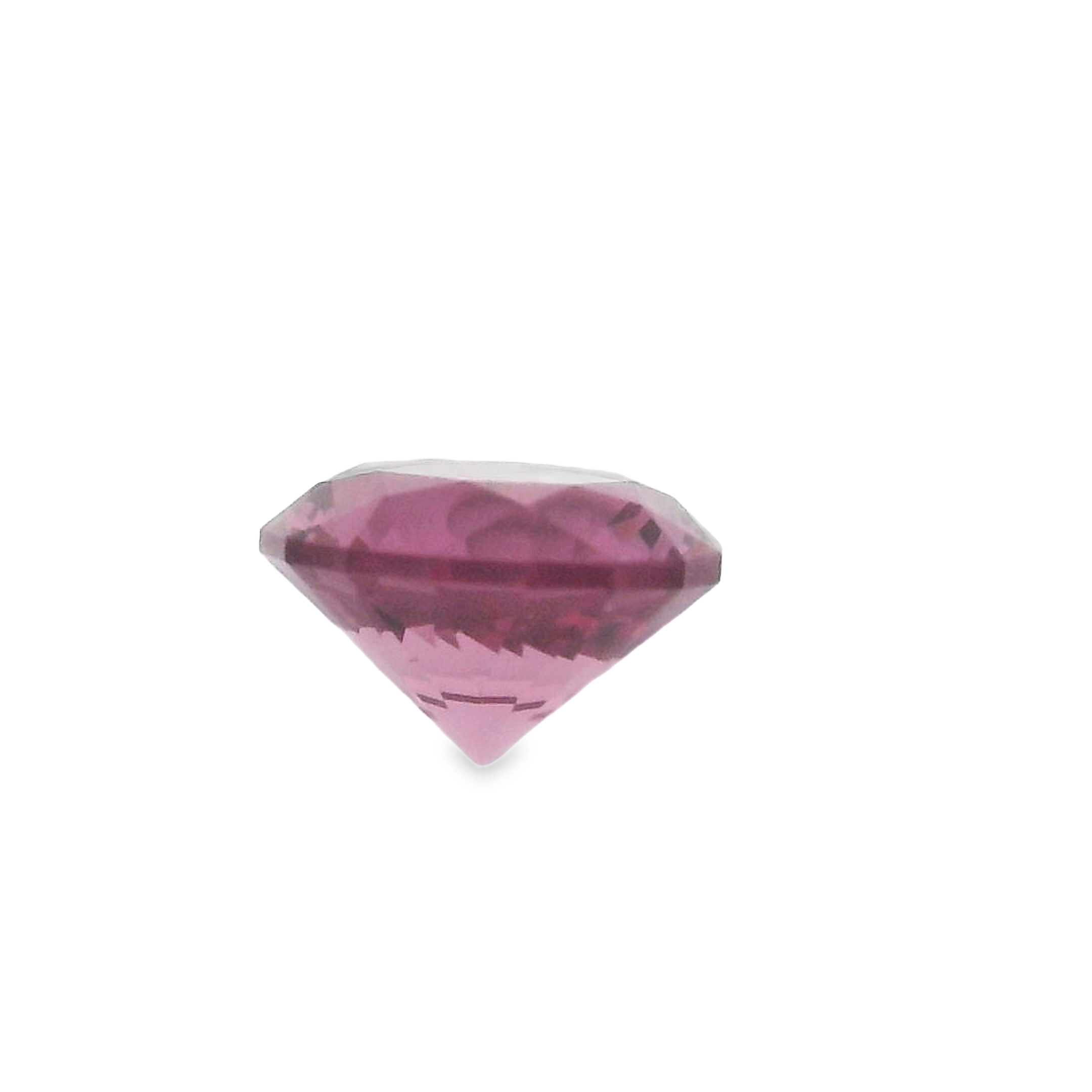 1.73ct Pink Round Brilliant cut Garnet