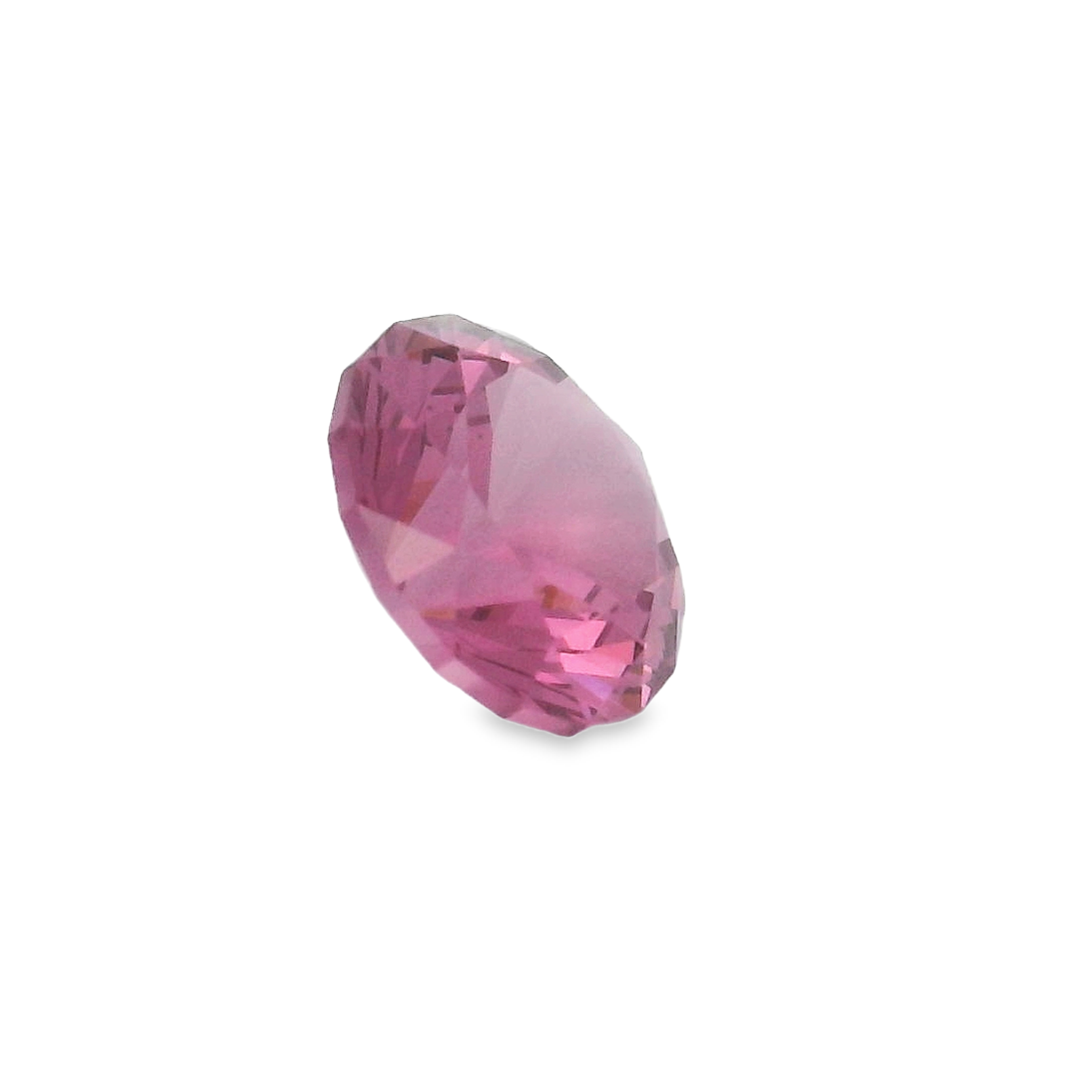1.73ct Pink Round Brilliant cut Garnet