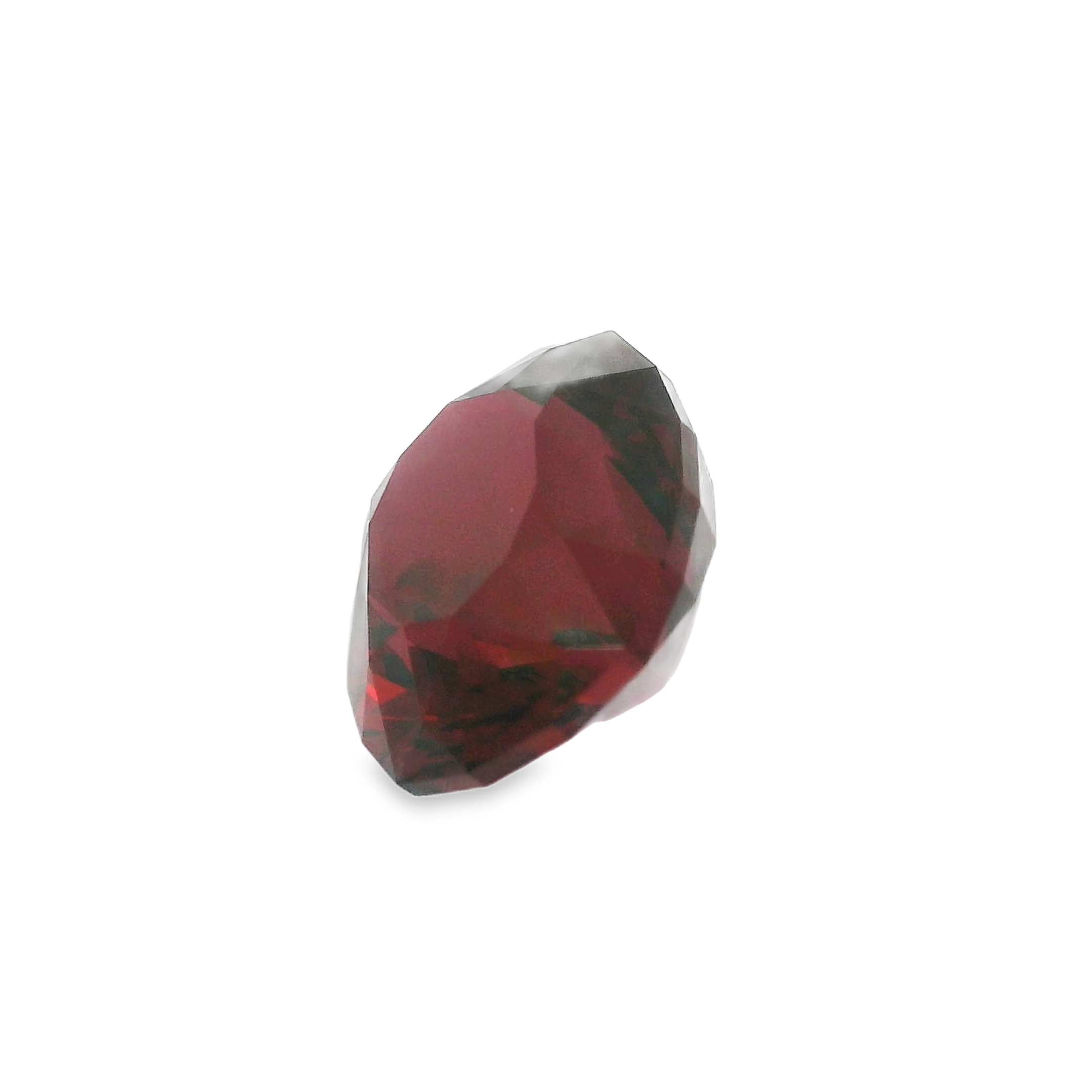 5.72ct Red Modified Cushion cut Garnet