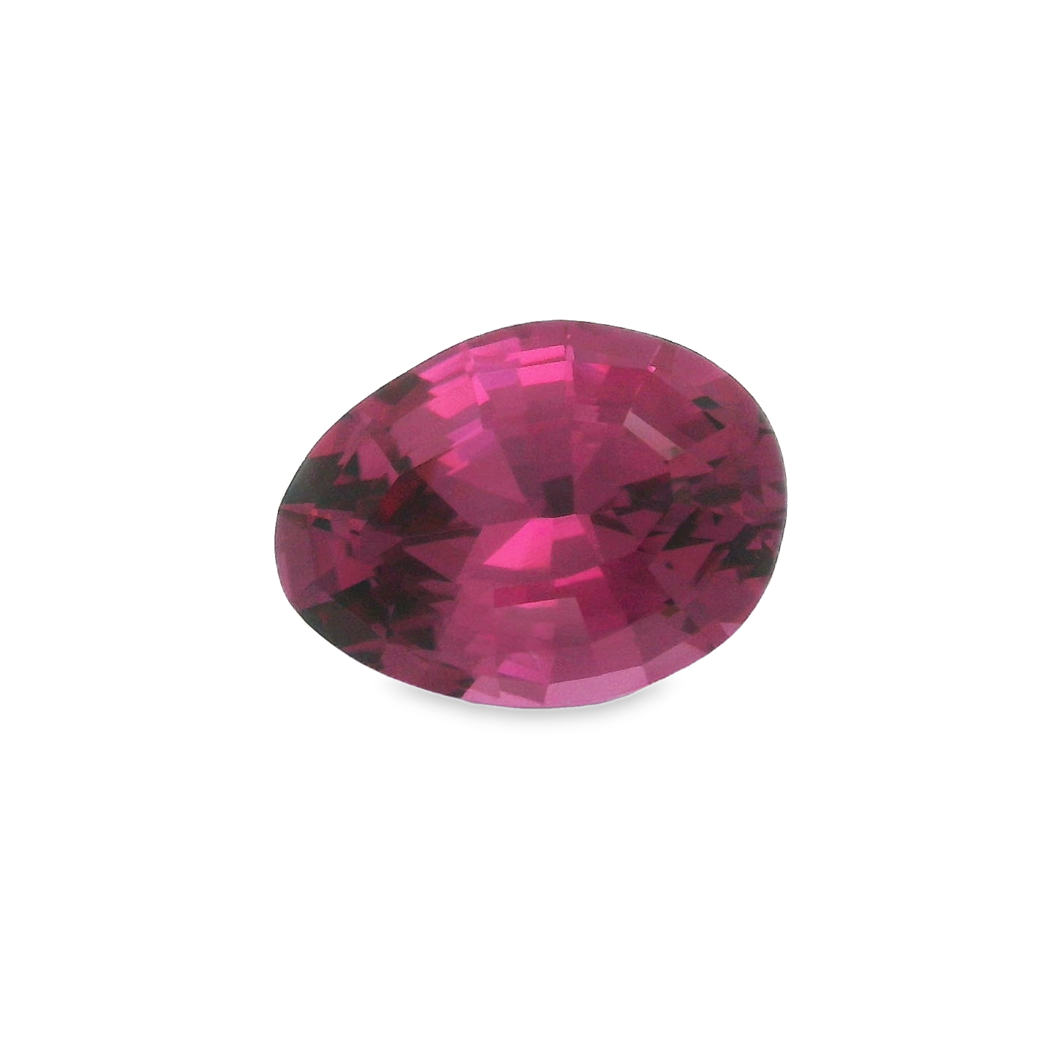 4.18ct Pink Egg cut Garnet.