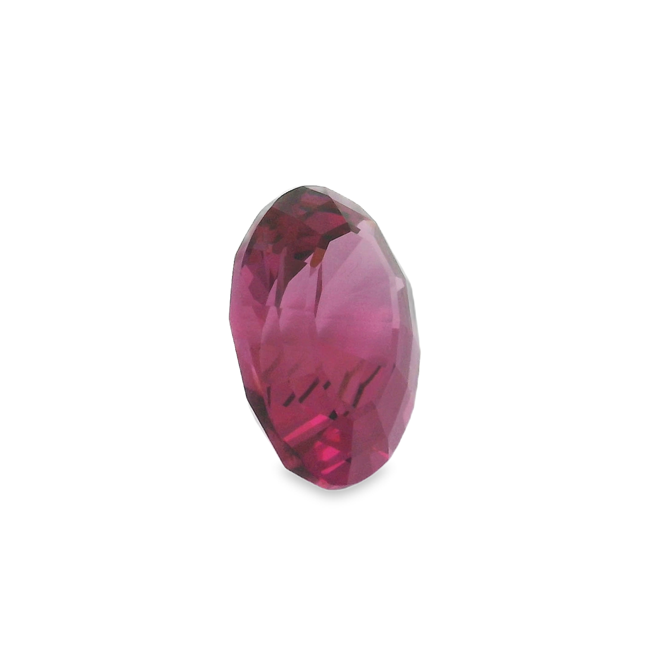 4.18ct Pink Egg cut Garnet.