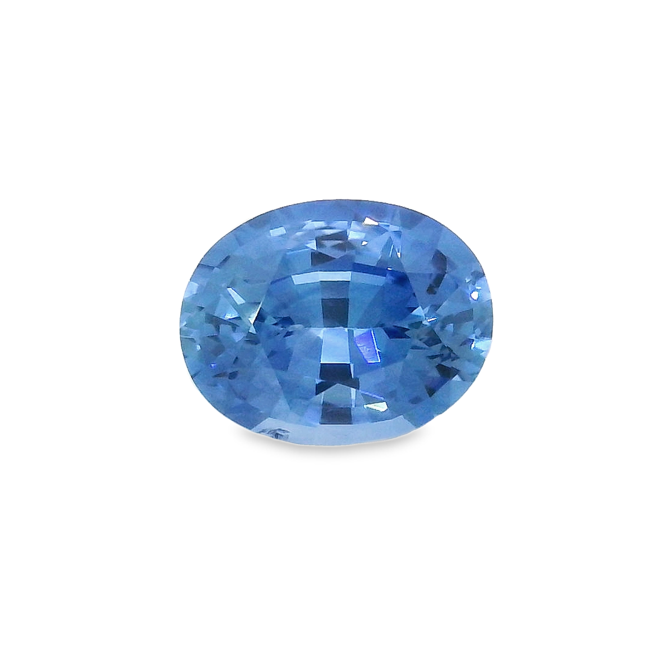 1.95ct blue Oval cut Sapphire
