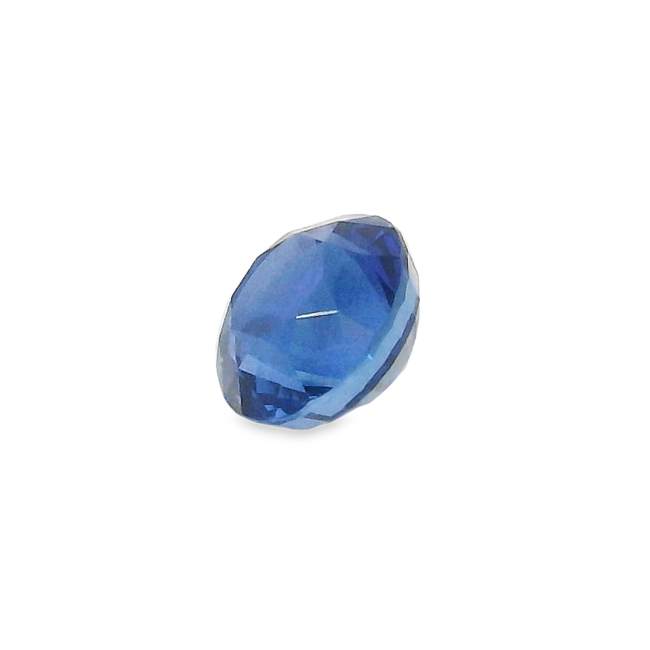1.08ct Blue Round Brilliant cut Sapphire