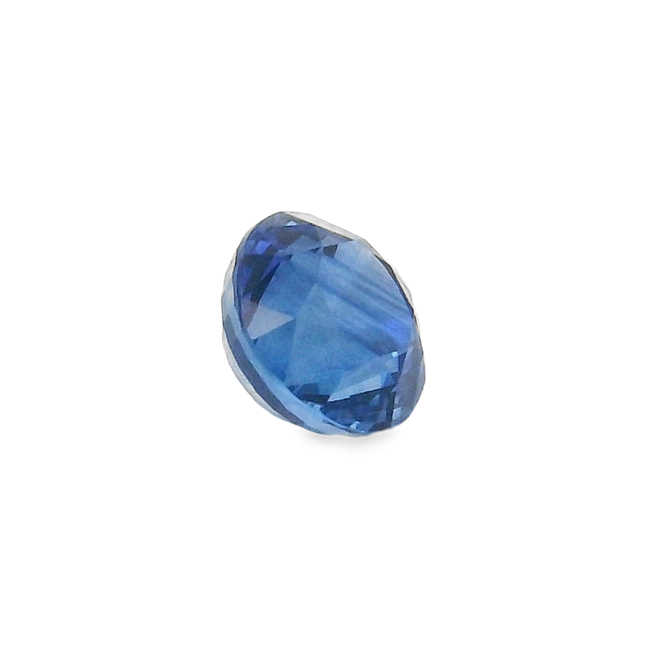 1.08ct Blue Round Brilliant cut Sapphire