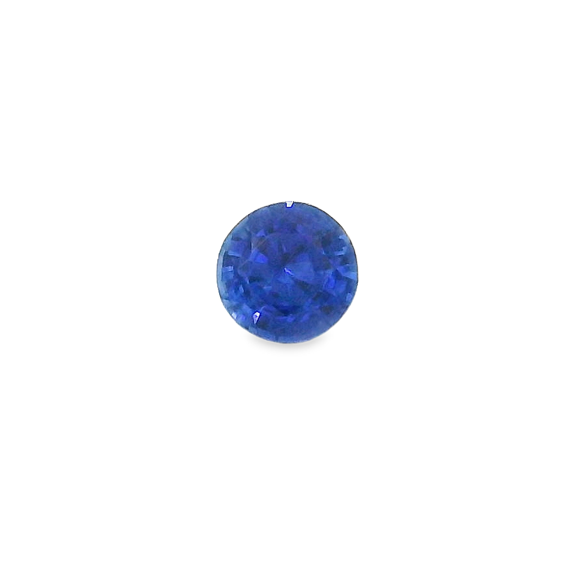 0.27ct Blue Round Brilliant cut Sapphire