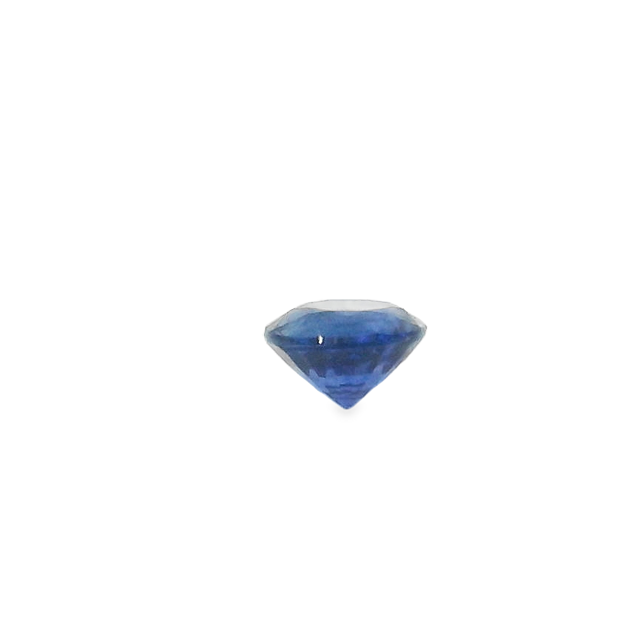 0.27ct Blue Round Brilliant cut Sapphire