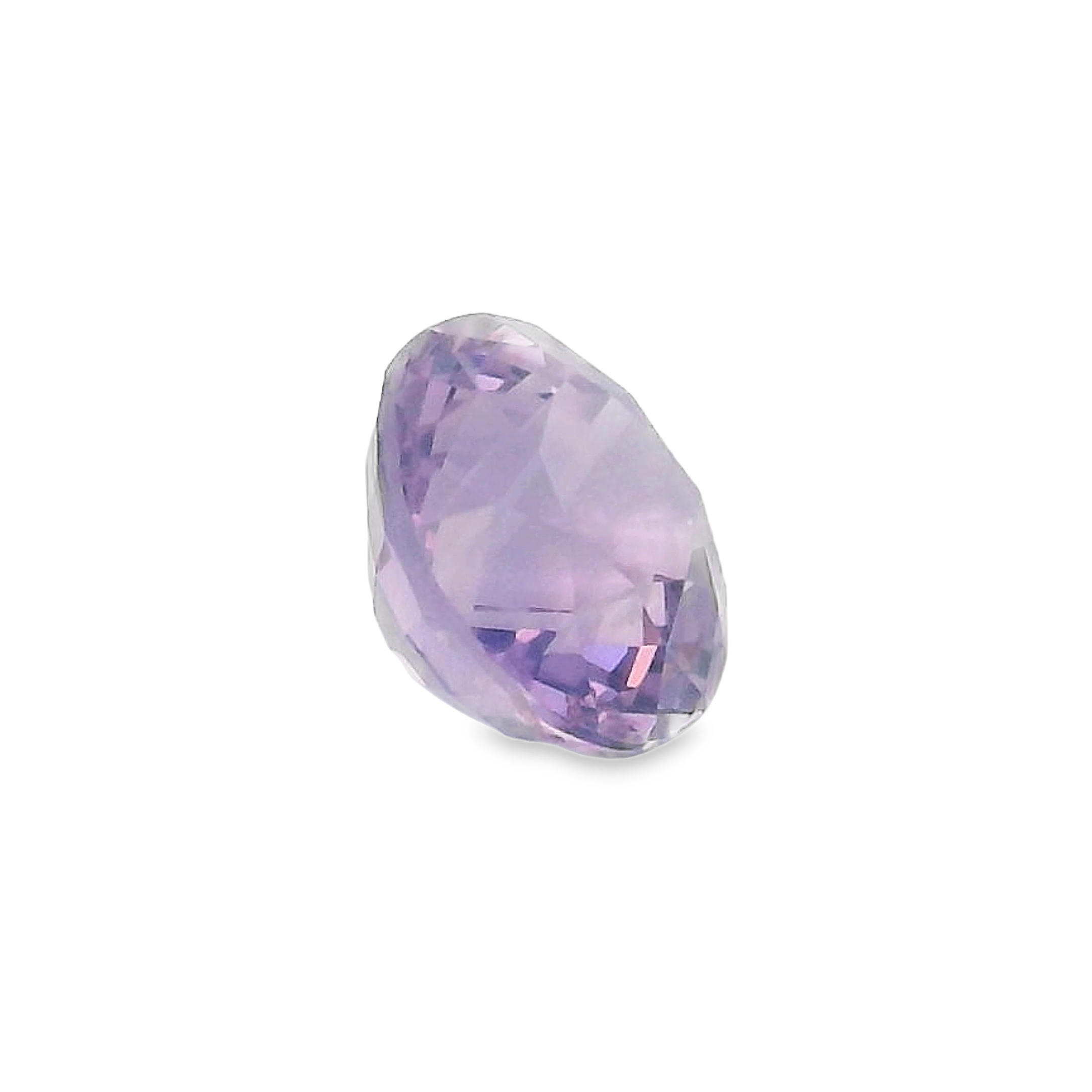 1.51ct, Purple Round Brilliant cut Sapphire