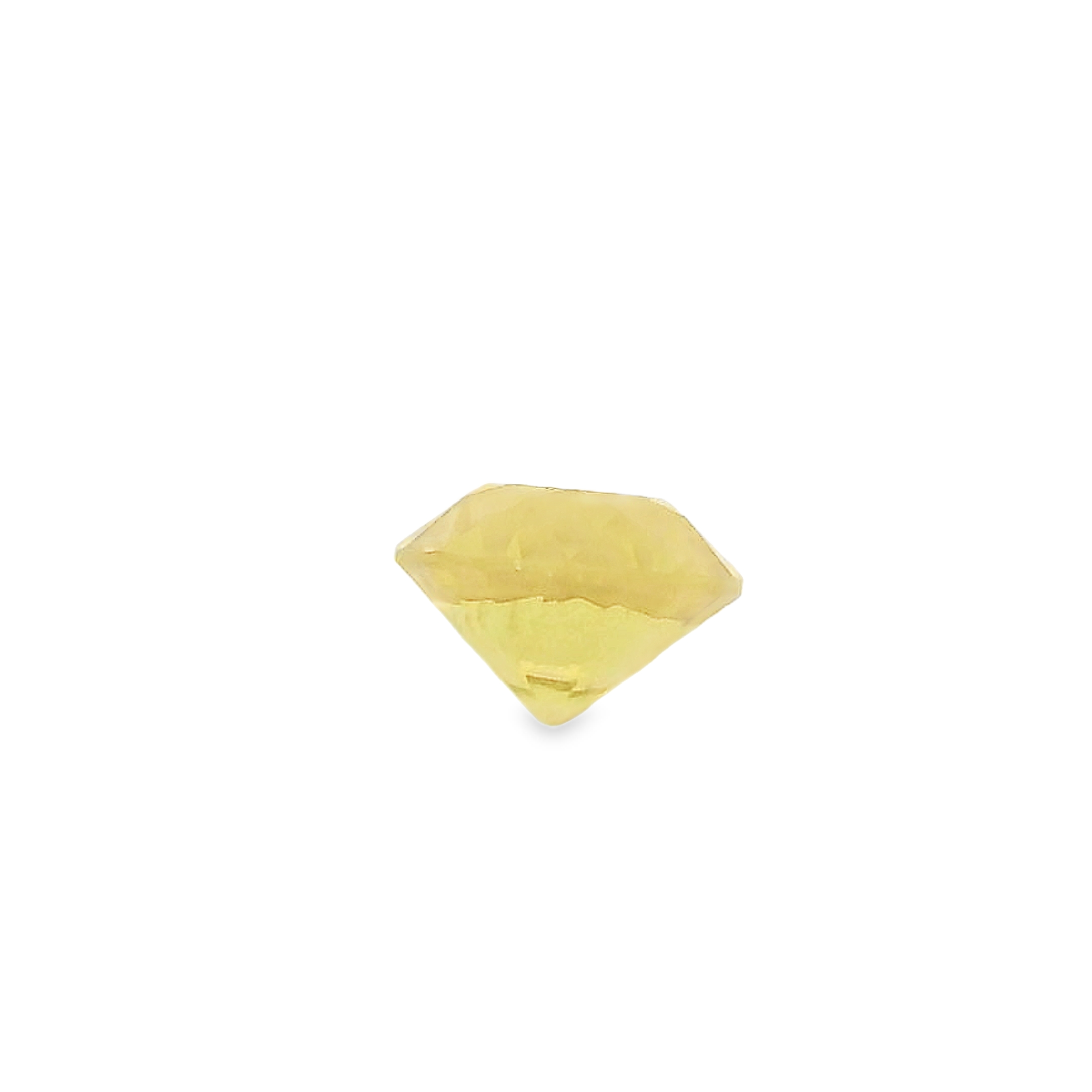 1.06ct Yellow Round Brilliant cut Sapphire
