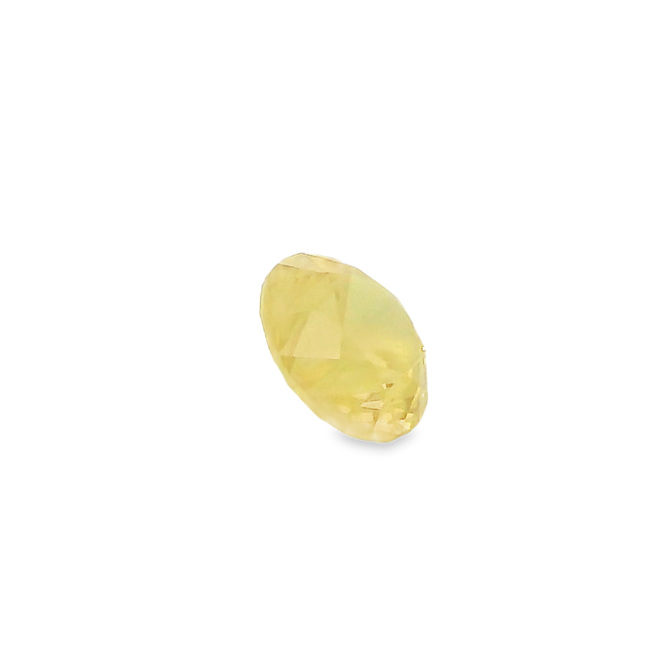 1.06ct Yellow Round Brilliant cut Sapphire
