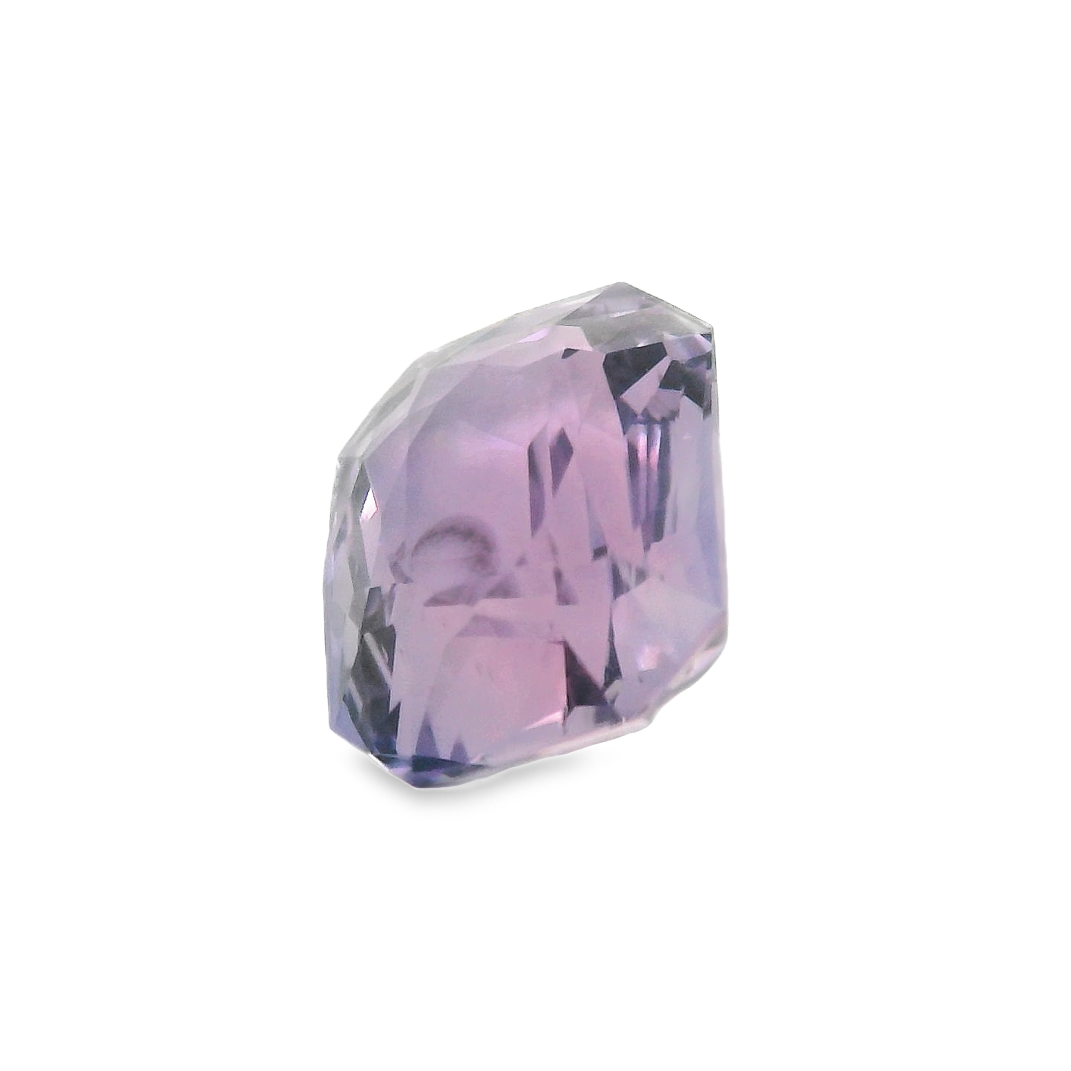2.07ct Purple Radiant cut Sapphire