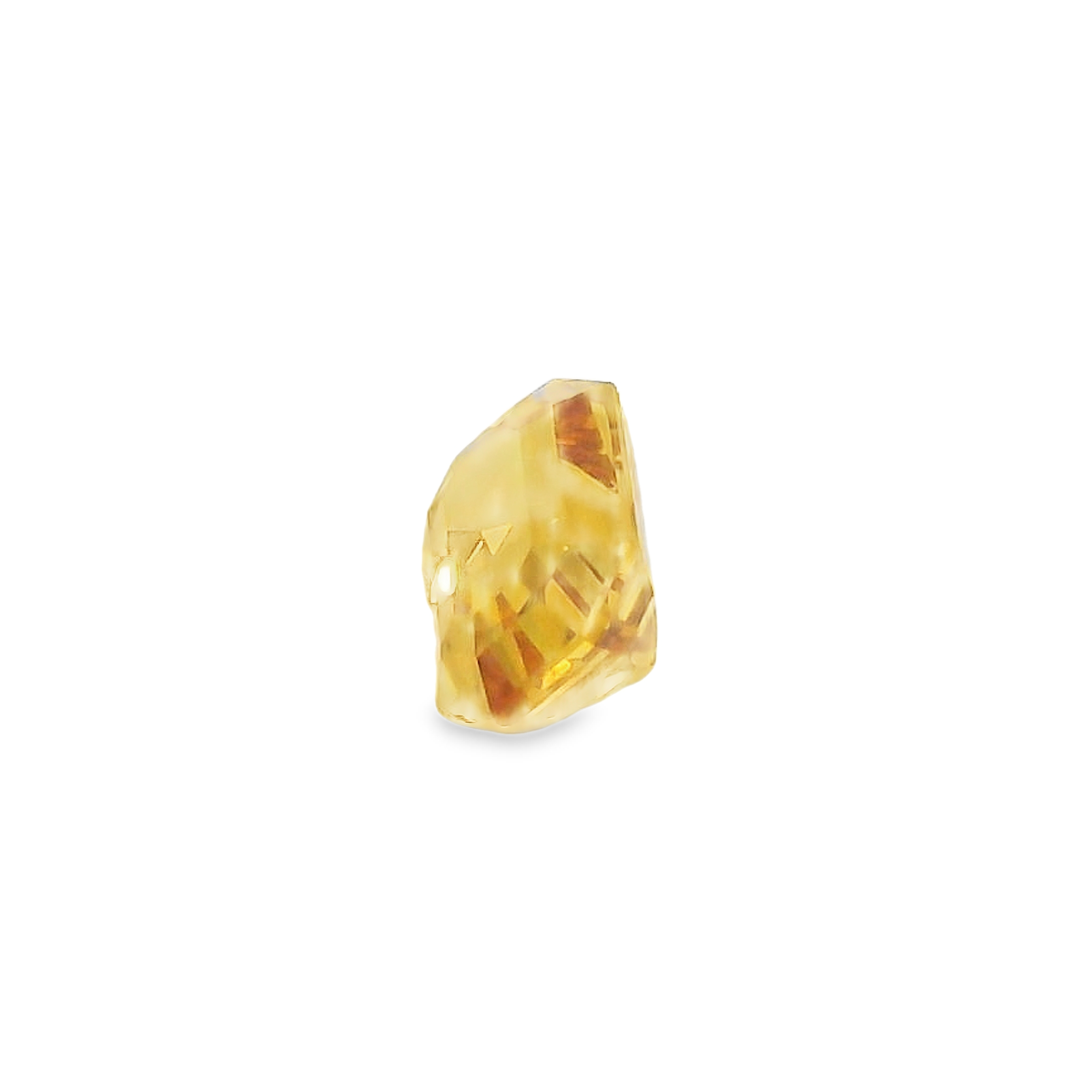 0.83ct Yellow Emerald-cut Sapphire