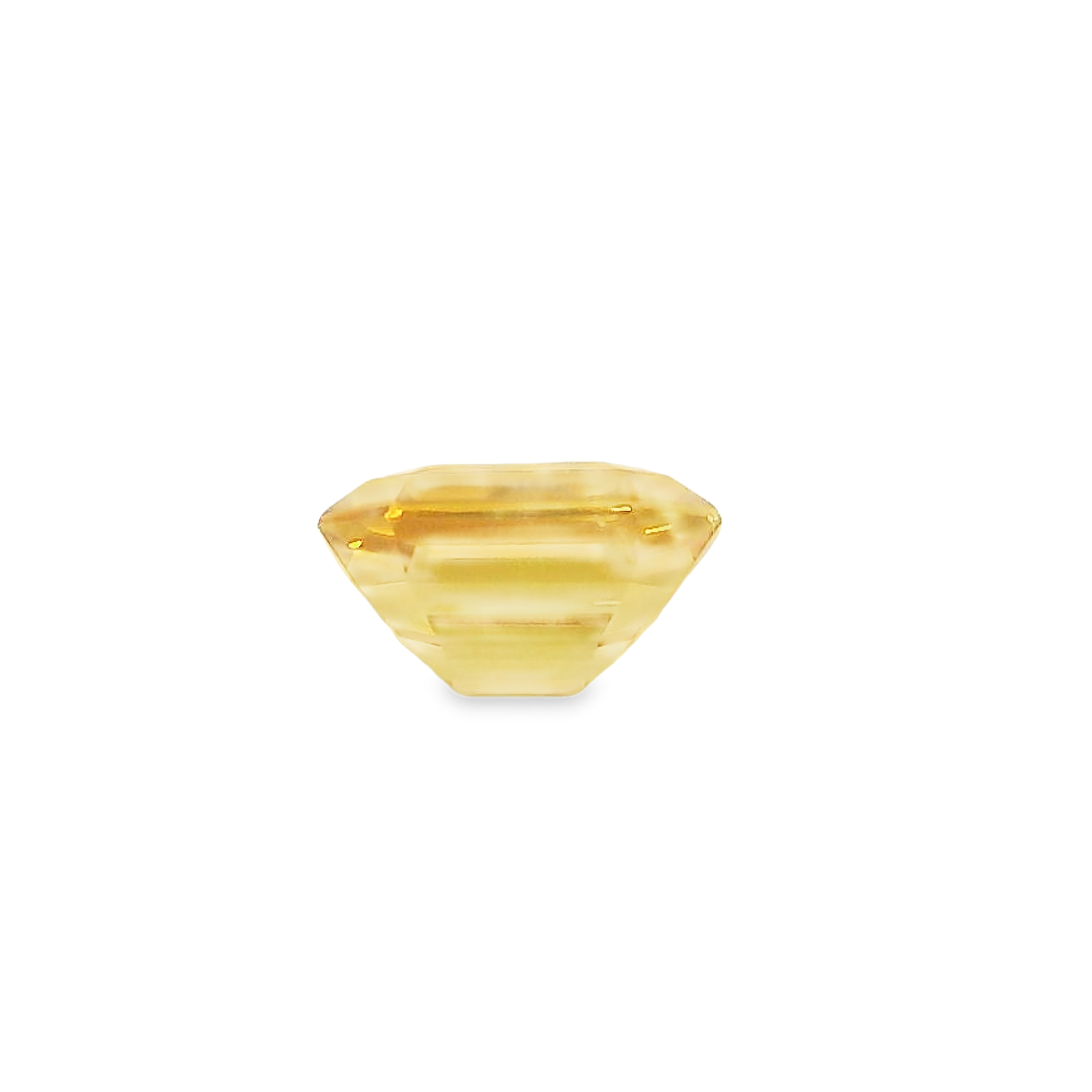 0.83ct Yellow Emerald-cut Sapphire