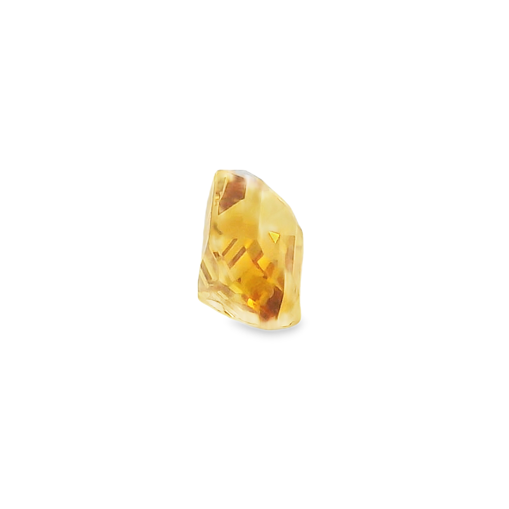 0.83ct Yellow Emerald-cut Sapphire