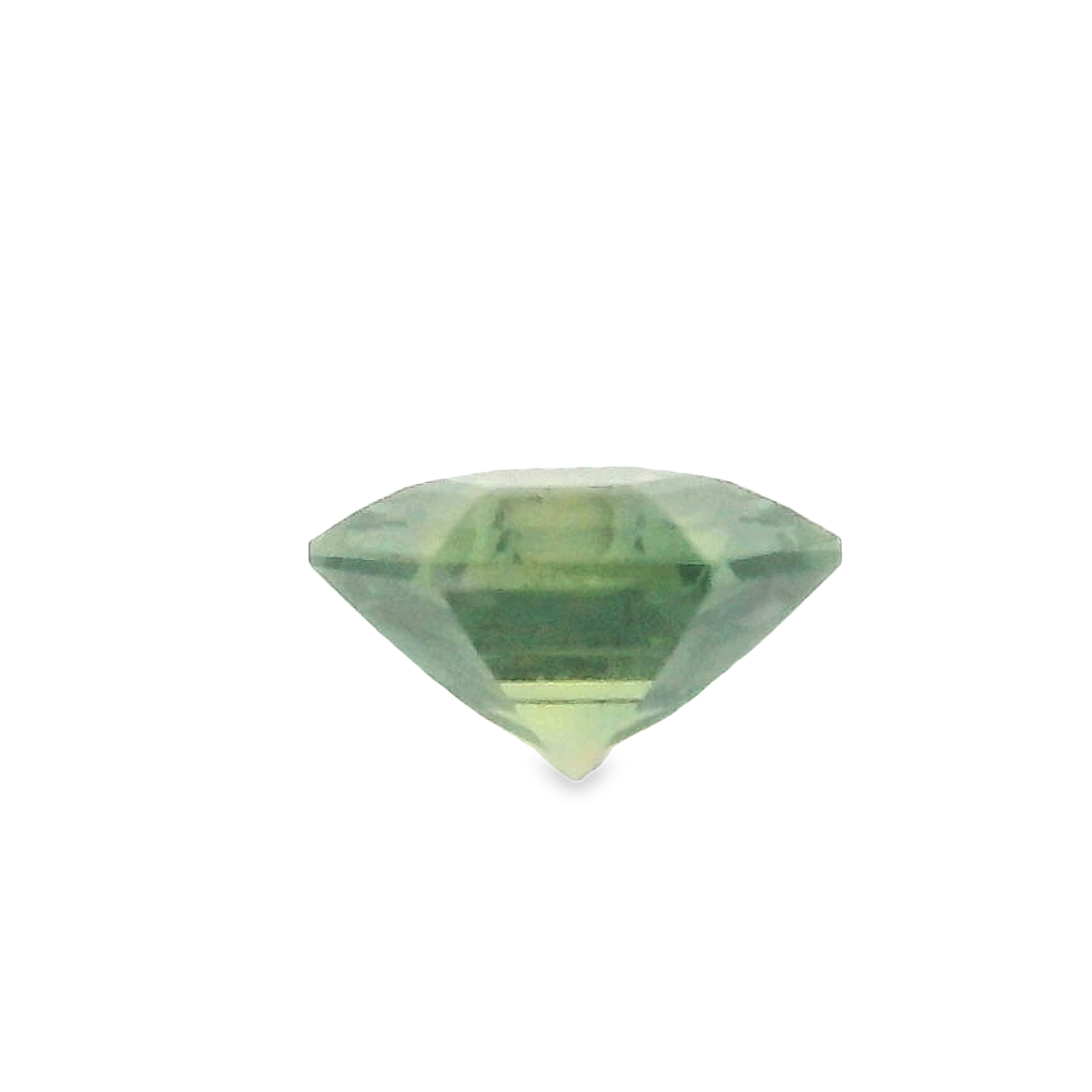 1.21ct Green Hexagonal cut Sapphire