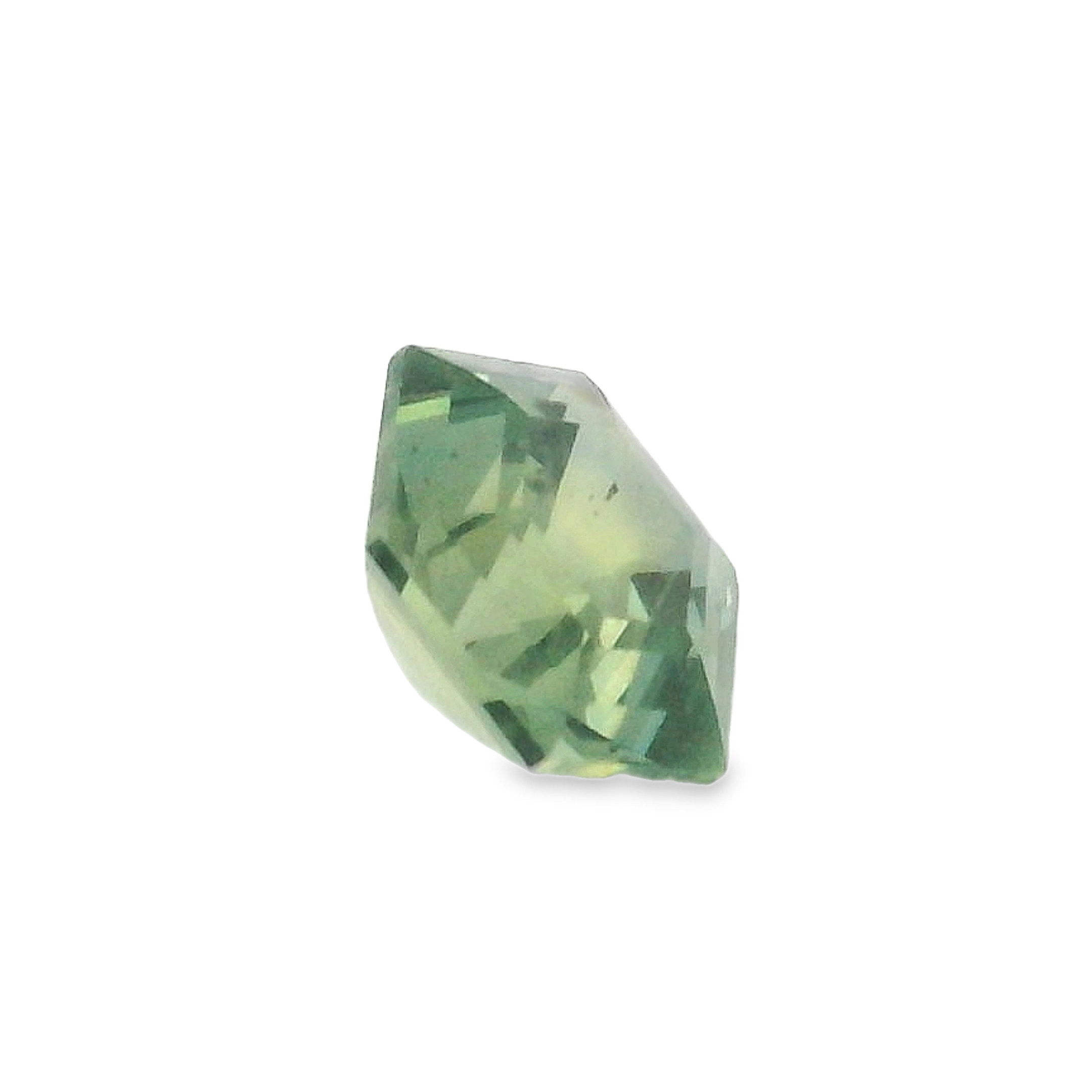 1.21ct Green Hexagonal cut Sapphire