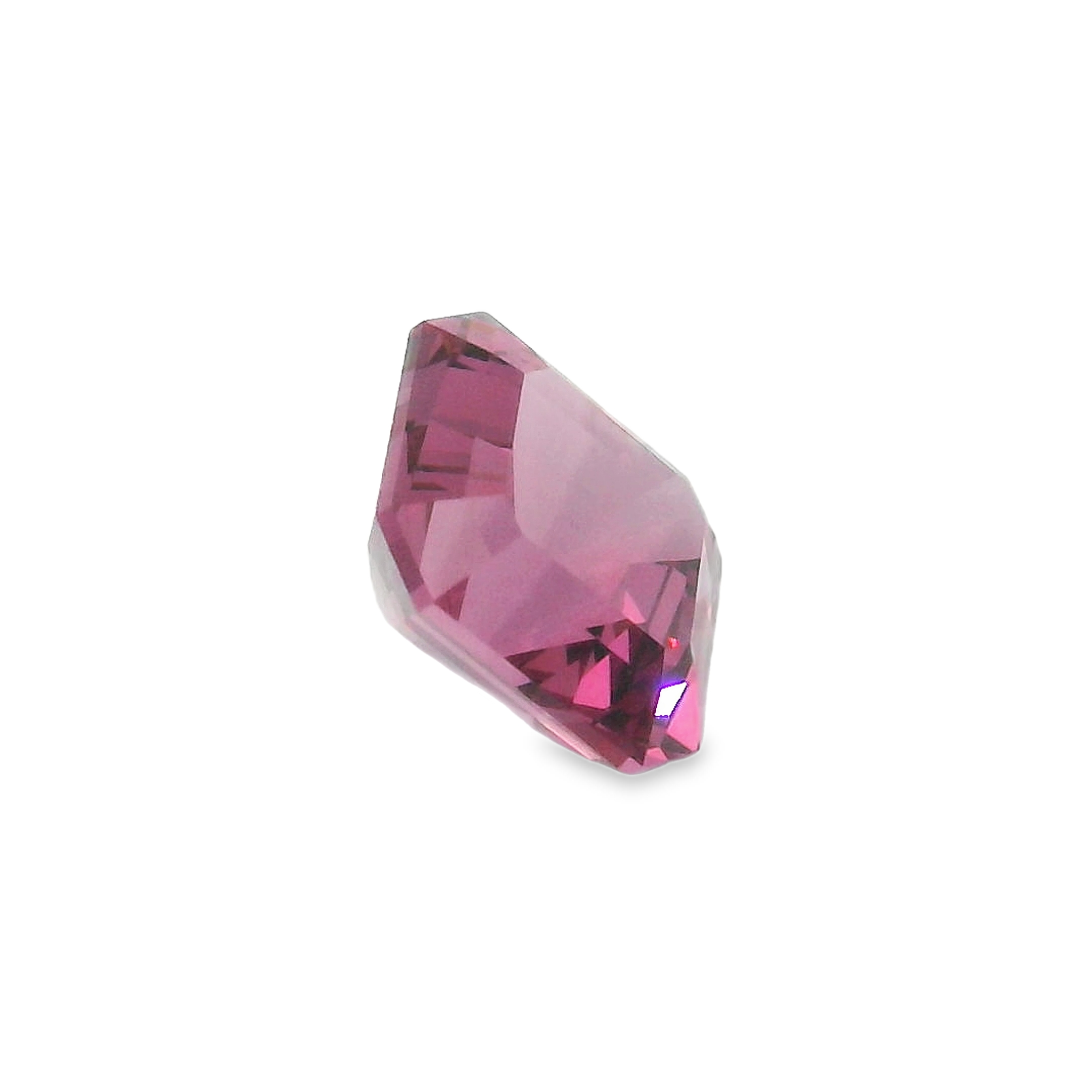2.27ct Pink Radiant cut Garnet