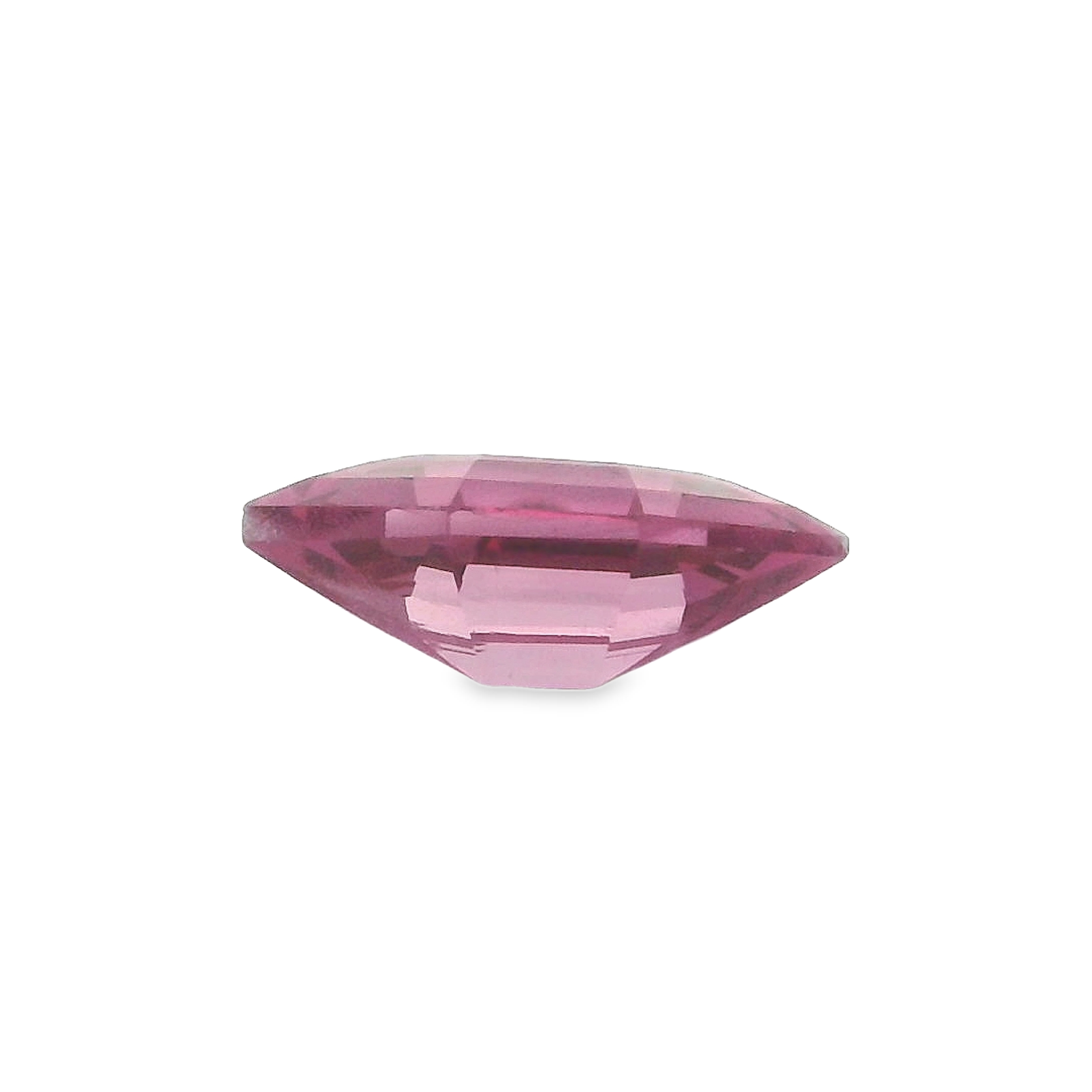 2.09ct Pink Emerald cut Garnet